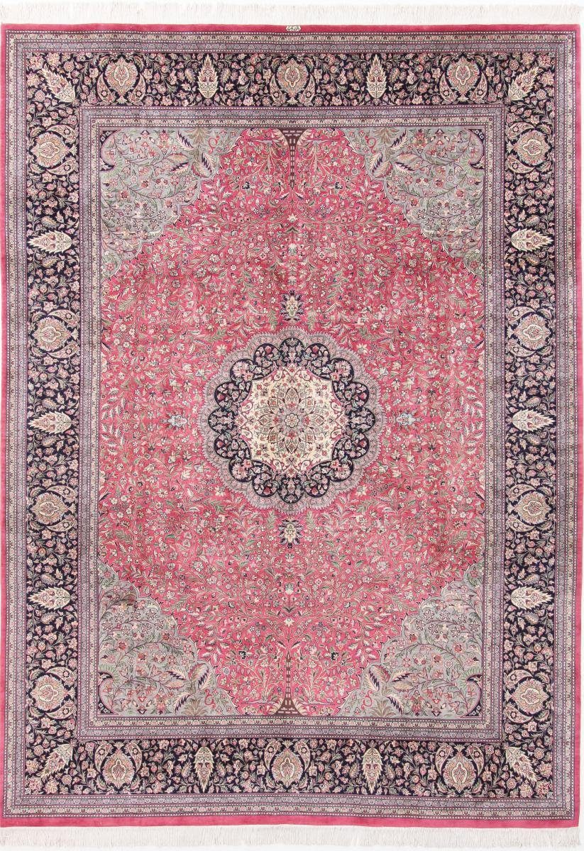 Orientteppich Lahore 279x381 Handgeknüpfter Orientteppich, Nain Trading, rechteckig, Höhe: 5 mm