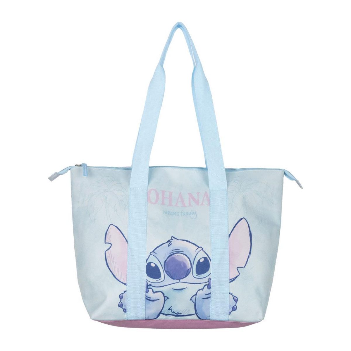 Disney Shopper Stitch Badetasche Strandtasche Shopper für Urlaub Freizeit und Alltag (Packung)