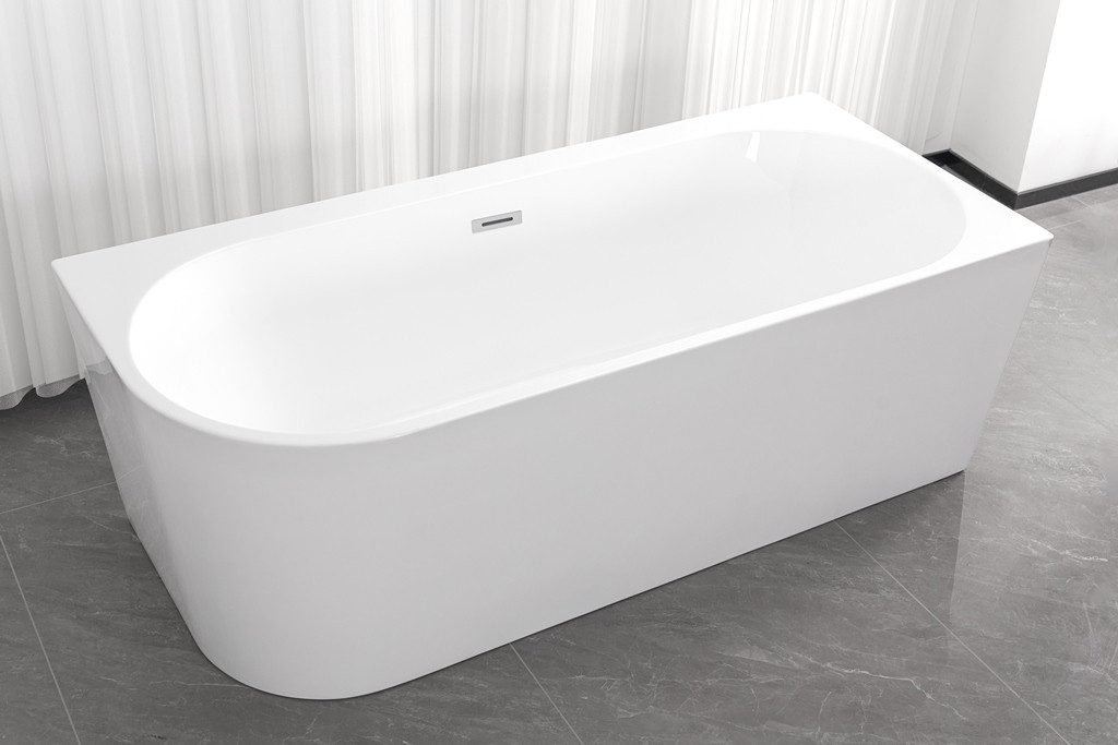 Sanotechnik Badewanne LUMA, 160cm, Acryl Badewanne rechts – Bild 2 von 5