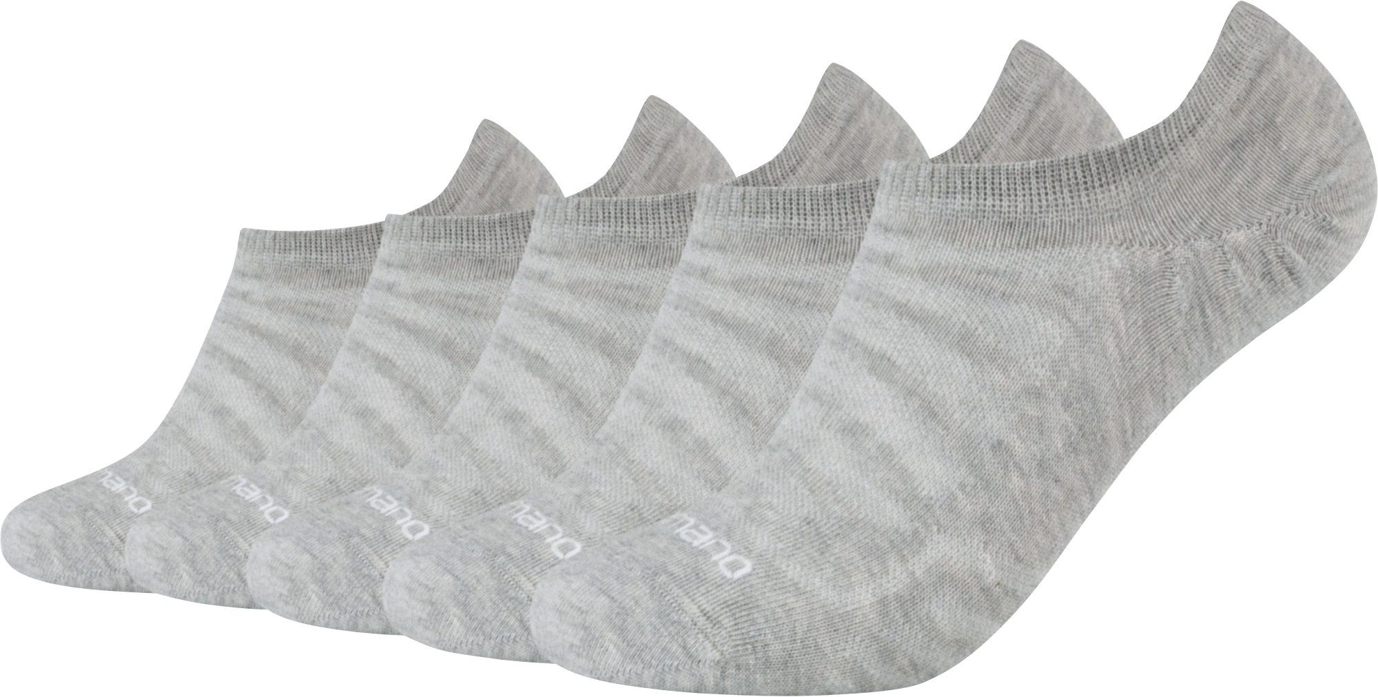 Camano Sneakersocken Unisex-Sneaker-Socken 5 Paar Uni