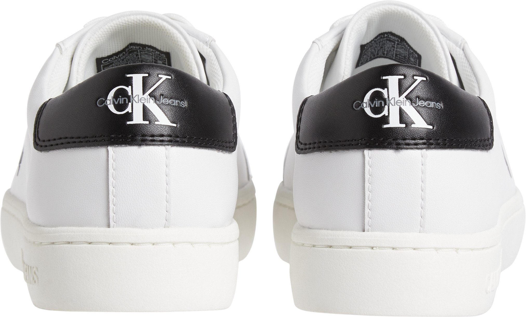 Calvin Klein Jeans Sneaker "CLASSIC CUPSOLE LACEUP LTH WN", mit seitlichem günstig online kaufen
