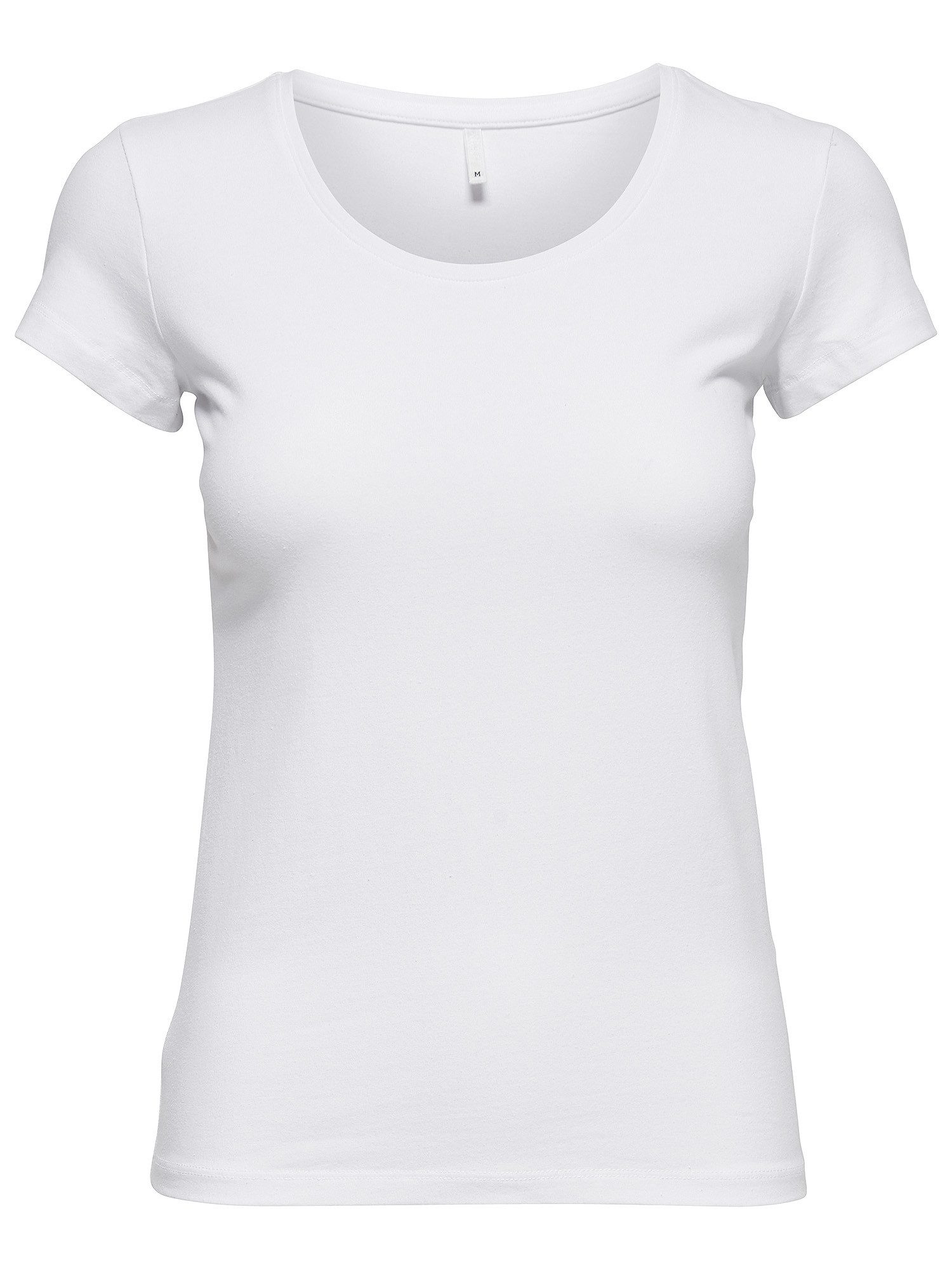ONLY T-Shirt ONLLIVE LOVE NEW (3-tlg., 3er Pack) Figur betont, elastische B günstig online kaufen