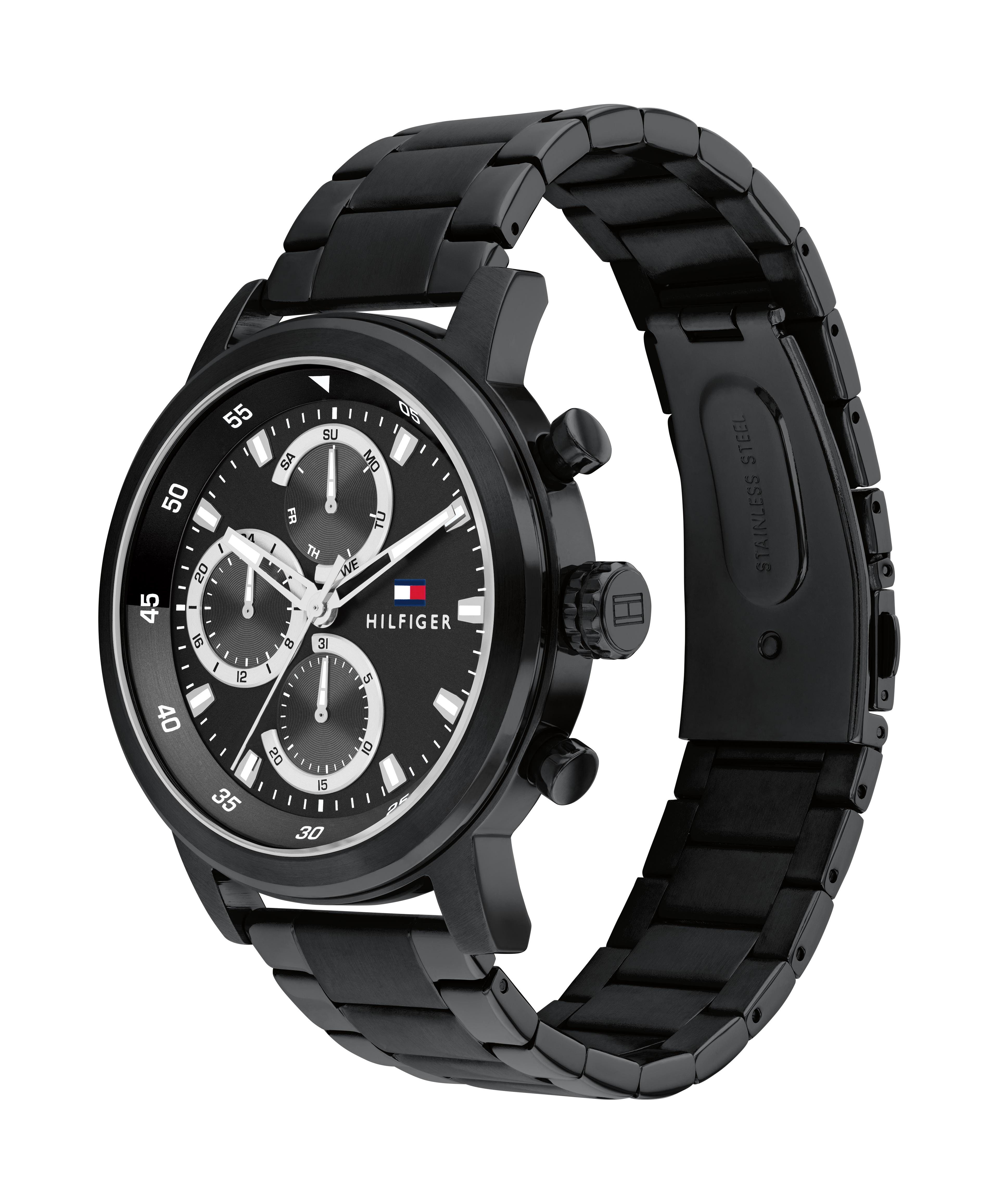 Tommy Hilfiger Multifunktionsuhr ROCKY 1792217, Quarzuhr, Armbanduhr, Herre günstig online kaufen