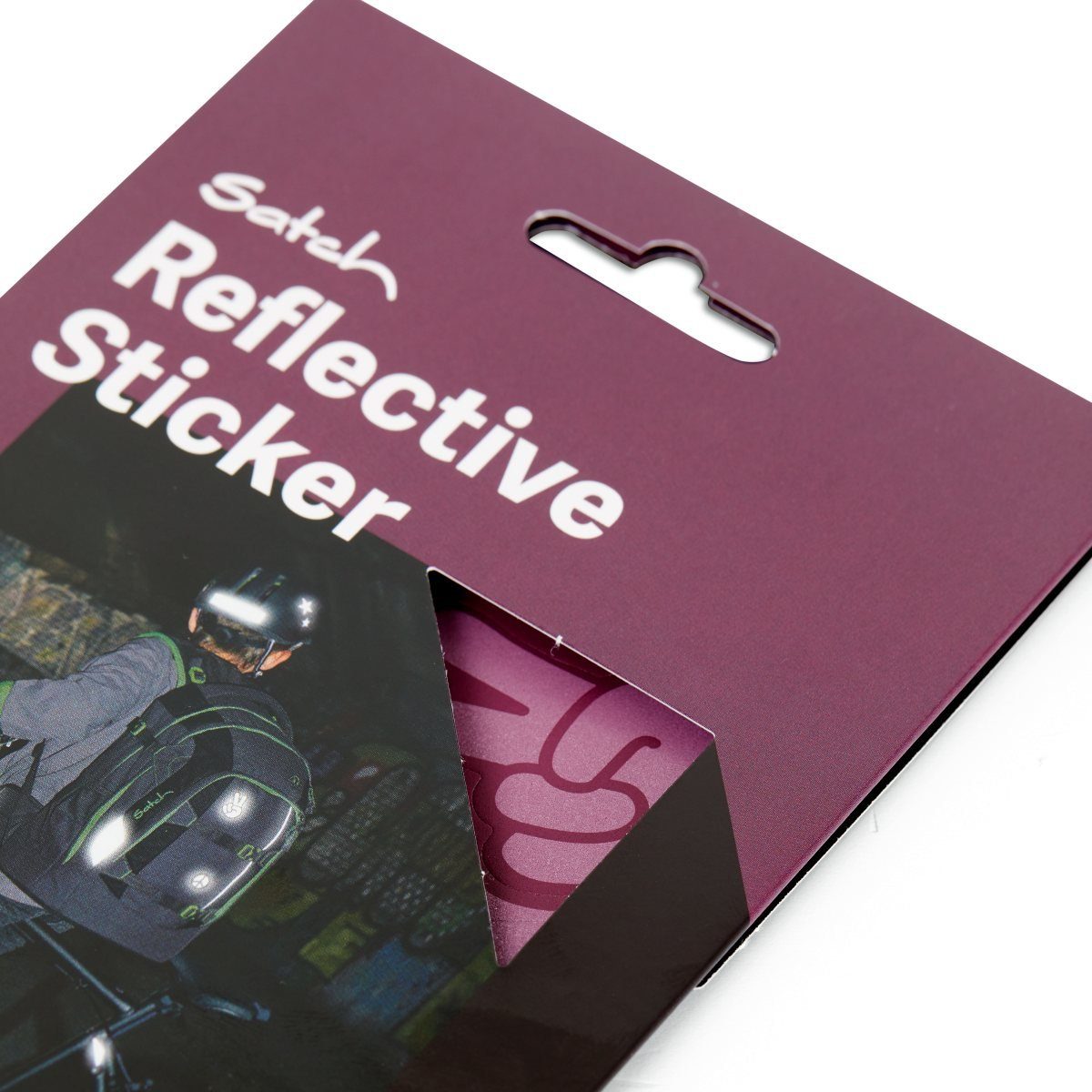 Satch Schulranzen Satch Reflective Sticker Set Lila