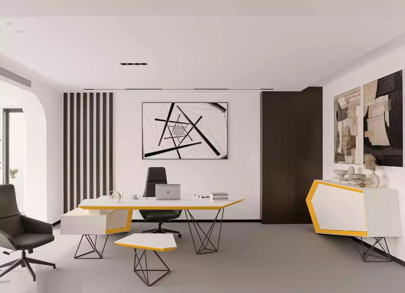 Europa Couchtisch in Arbeitszimmermöbel (1-St., Gelb Couchtisch JVmoebel Moderner Couchtisch), nur Beistelltische 1x Design Made