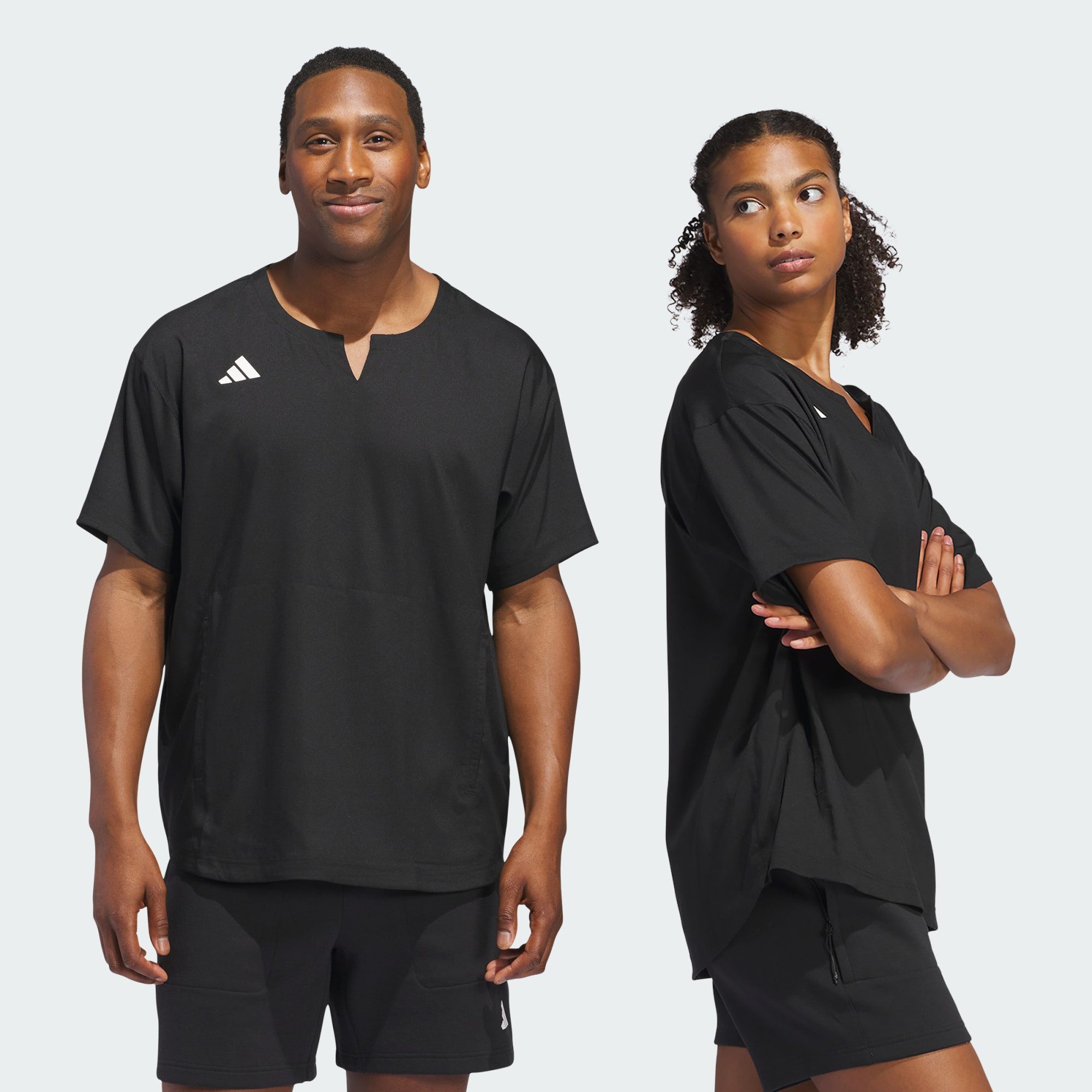adidas Performance T-Shirt ADIZERO DUGOUT CAGE JACKE – GENDERNEUTRAL