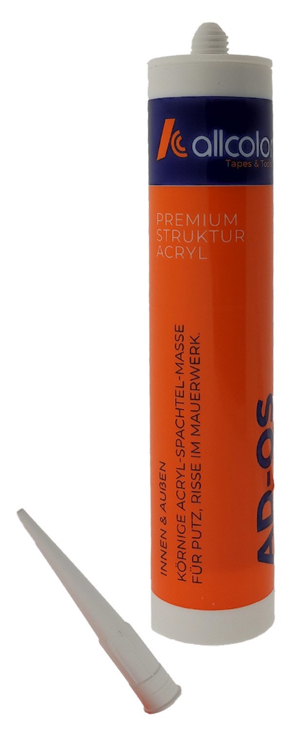 Allcolor Maleracryl Premium-Strukturacryl 310ml, weiß, Neu, (Tube, 1-tlg., günstig online kaufen