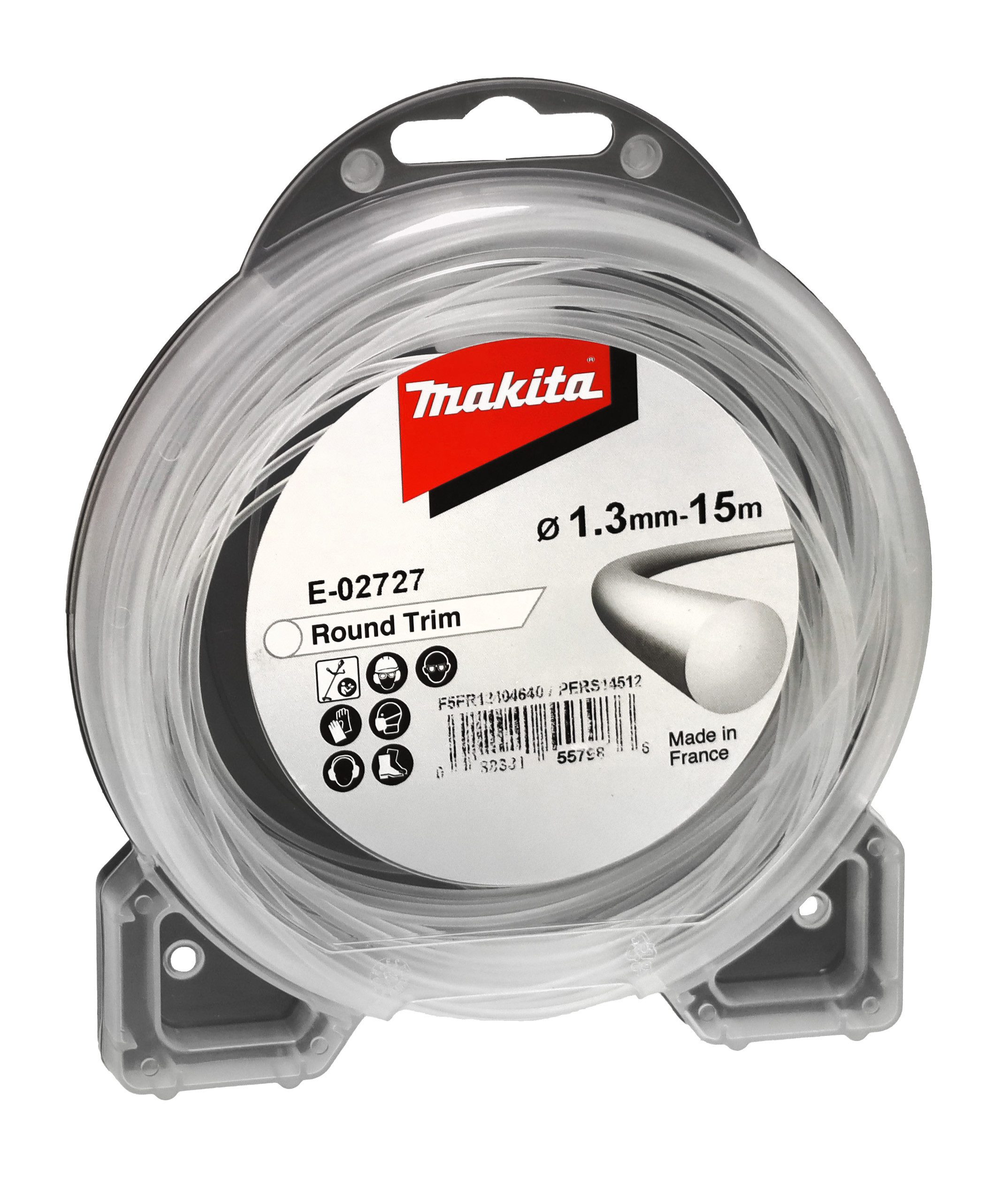 Rasentrimmer-Ersatzspule Makita E-02727 Mähfaden 1,3mm. x 15m. für Триммерыn