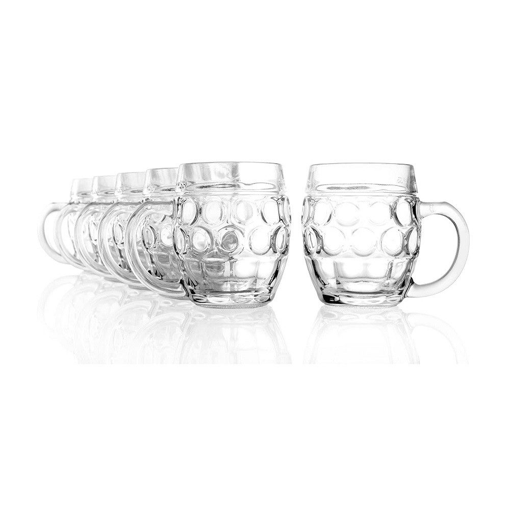 Stölzle-Oberglas Bierglas Stölzle Oberglas Tübinger Bierkrug 0,25 l 6er Set, Kristallglas
