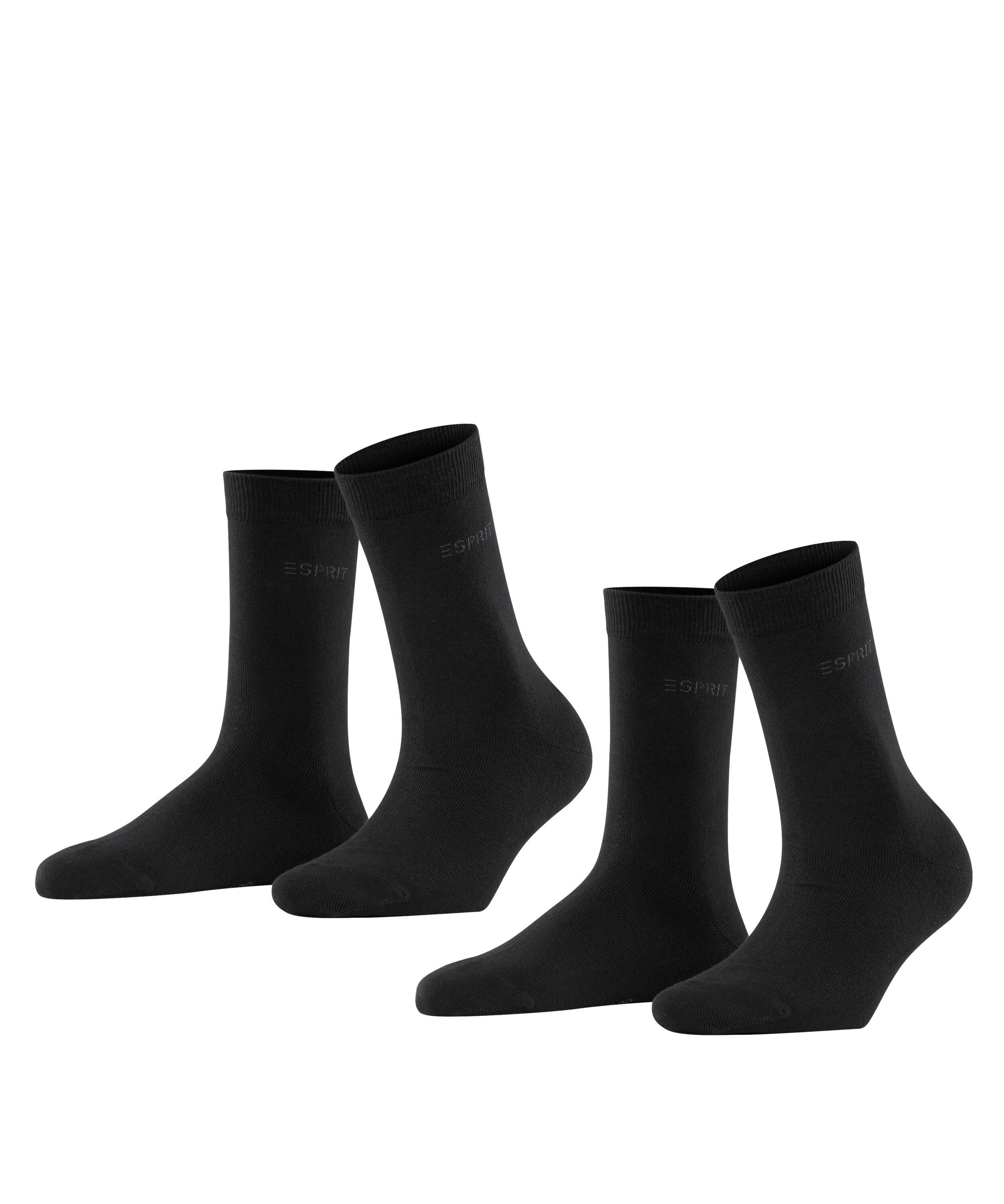 Esprit Socken Uni 2-Pack (2-Paar) black (3000)
