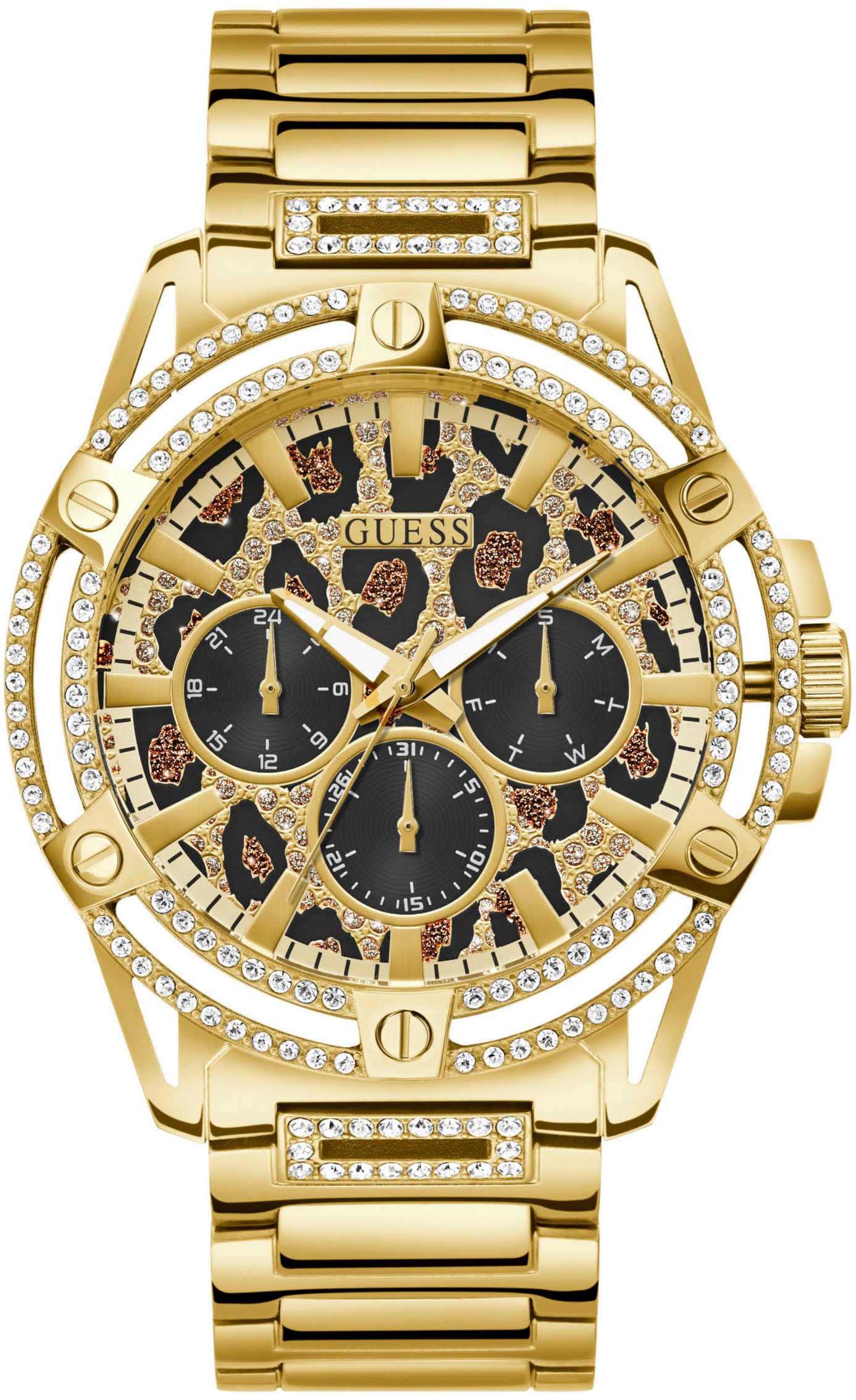 Guess Multifunktionsuhr KING GW0497G4, Quarzuhr, Armbanduhr, günstig online kaufen