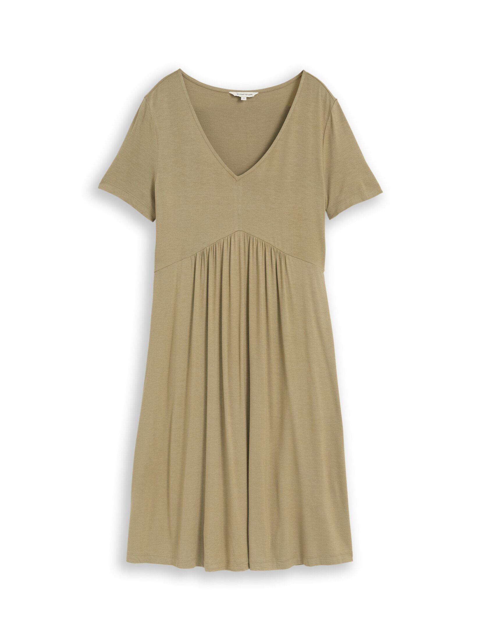 TOM TAILOR Sommerkleid Kleider & Jumpsuits Jerseykleid mit V-Ausschnitt