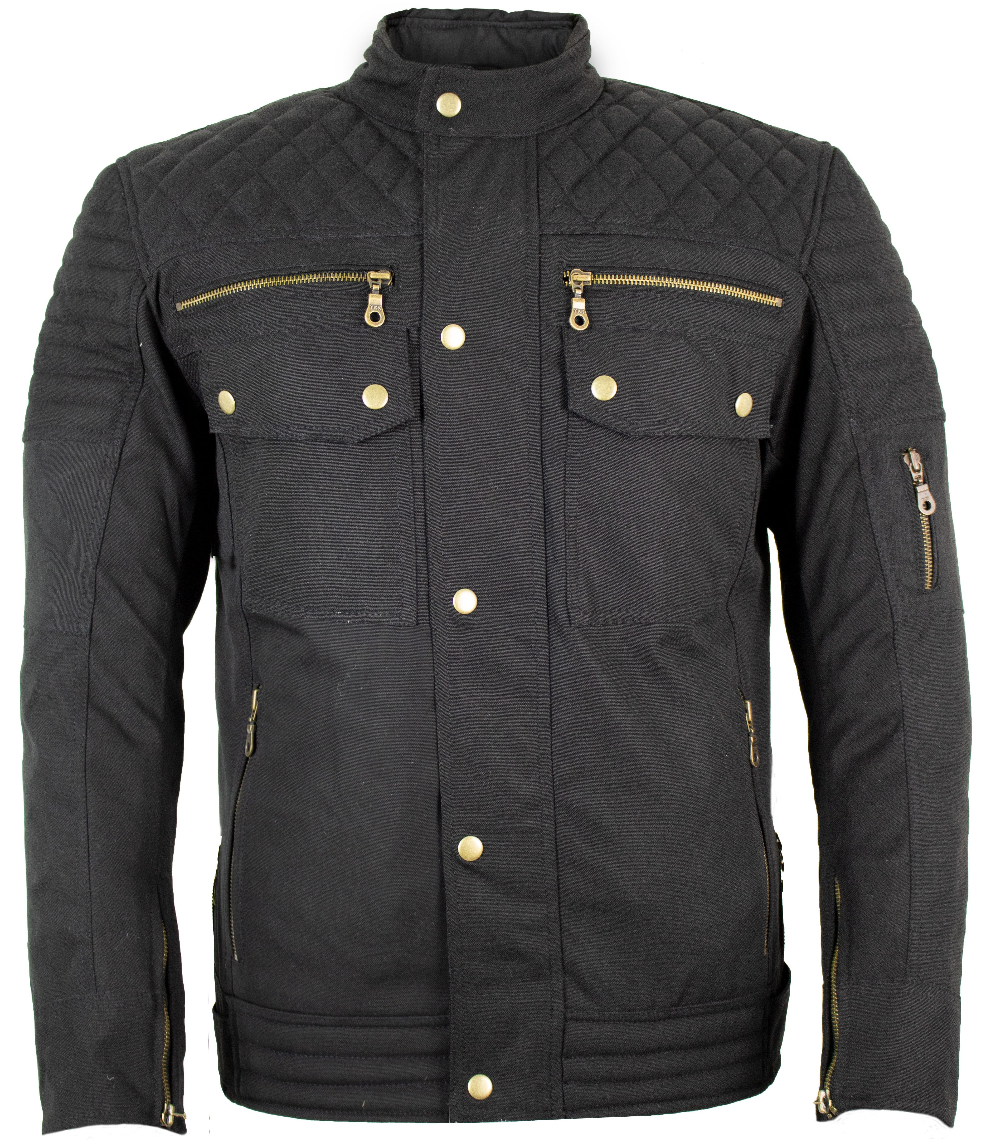 MDM Motorradjacke Herren Motorradjacke mit Gesteppten Schultern im Urban Lo günstig online kaufen