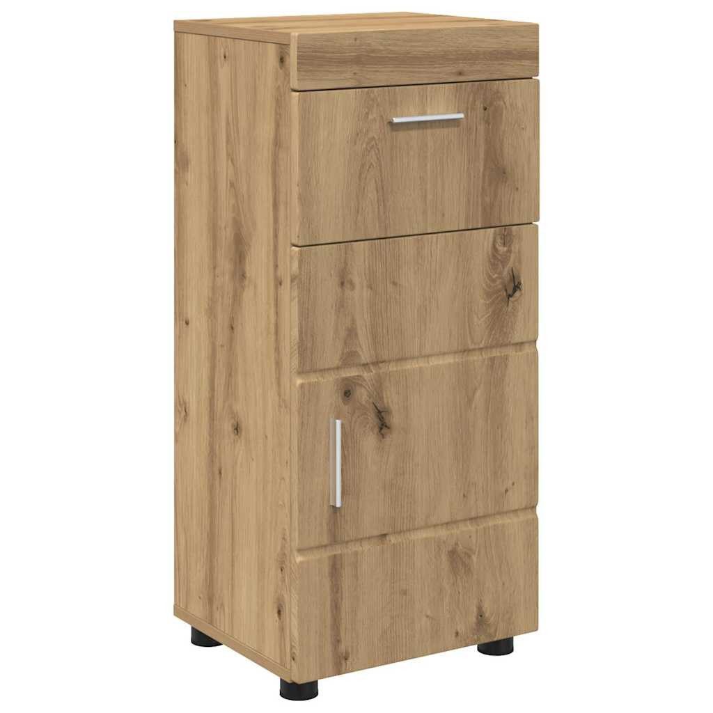 vidaXL Badezimmerspiegelschrank Badezimmer Schrank TULUM Eiche günstig online kaufen