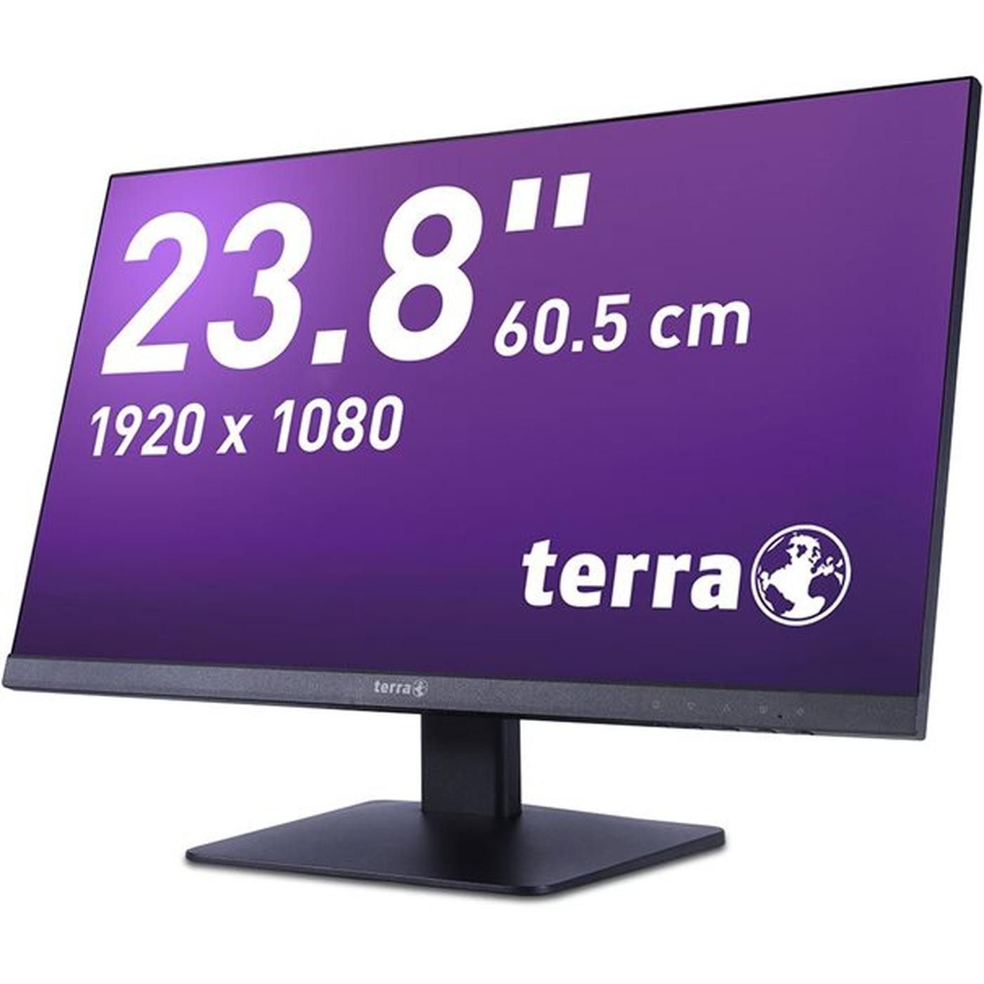 TERRA TERRA 2448W V4 Monitor 23,8" Full HD IPS schwarz HDMI/DP/USB-C 144Hz LCD-Monitor (60.5 cm/23.8 ", 1920 x 1080 px, IPS, DisplayPort, HDMI, USB-C, VESA)