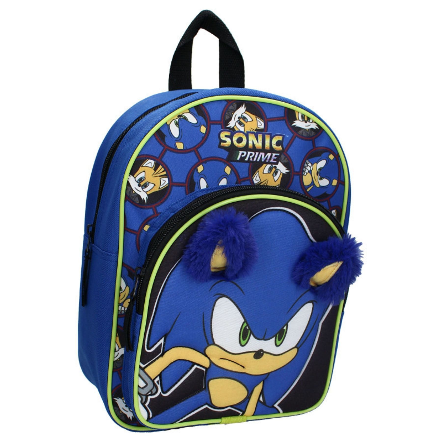 Sonic SEGA Kinderrucksack Rucksack für Kinder – Praktisch für Schule, Freizeit und Ausflüge