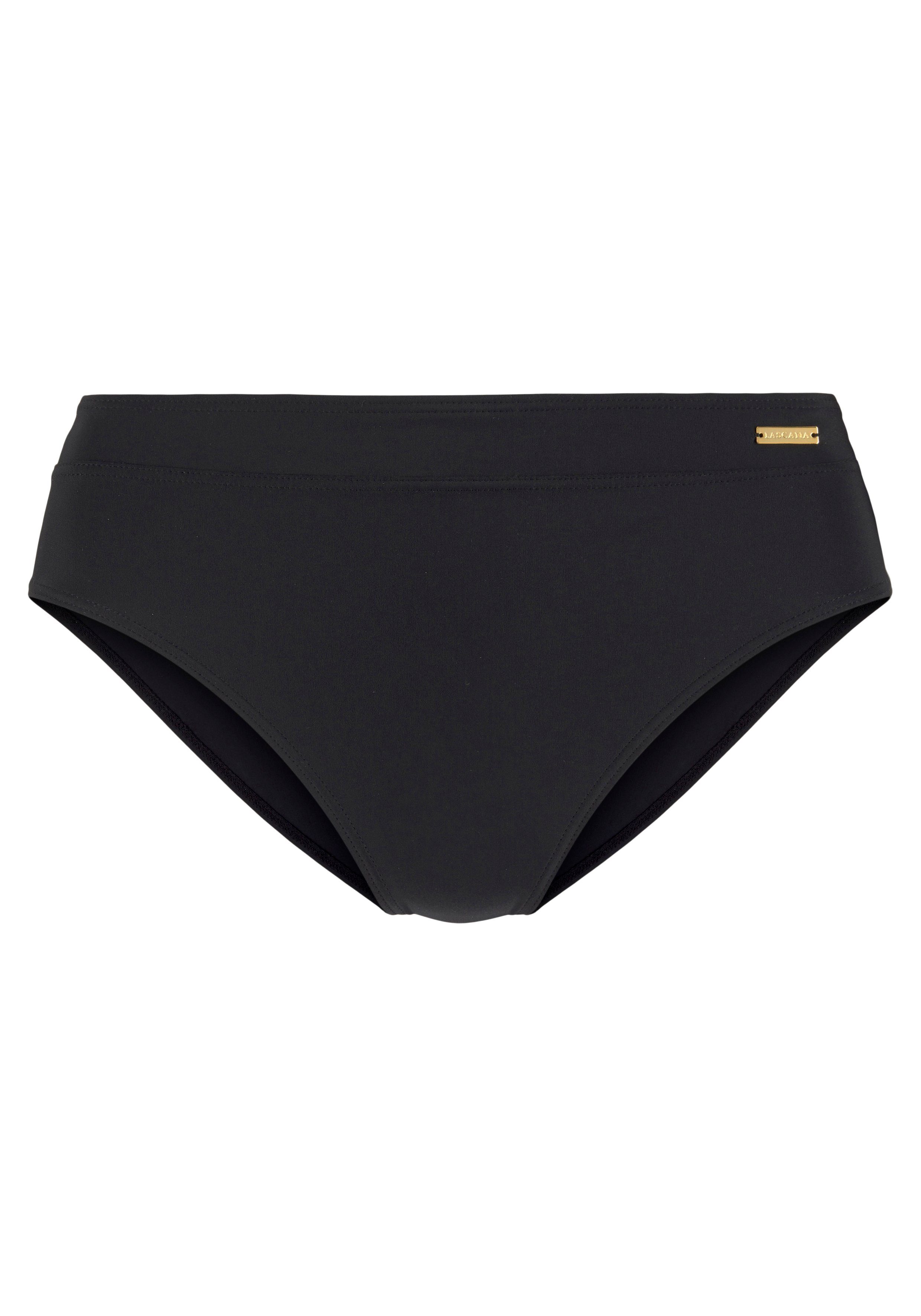 LASCANA Highwaist-Bikini-Hose Lolo mit angesetztem Bündchen