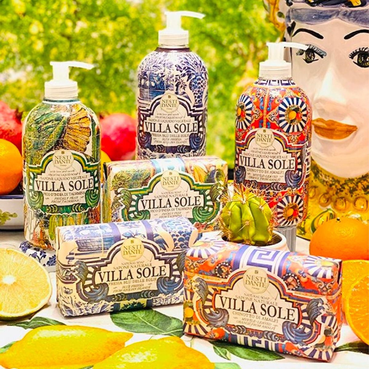 Nesti Dante Flüssigseife 661224, Villa Sole Fiori D' Ananas Liquit Soap 500 ml