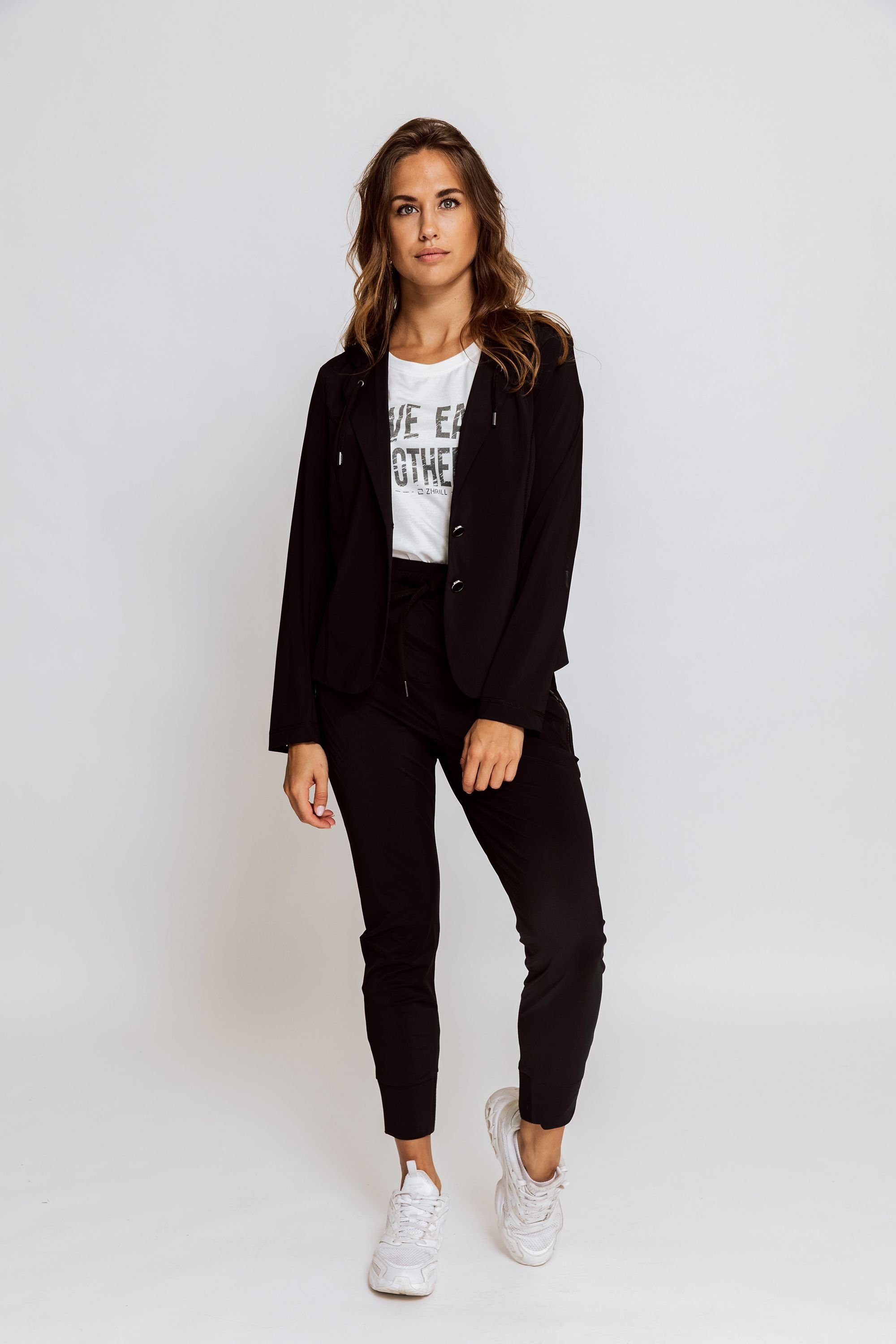 Zhrill Jackenblazer Blazer DARCIA Schwarz angenehmer günstig online kaufen
