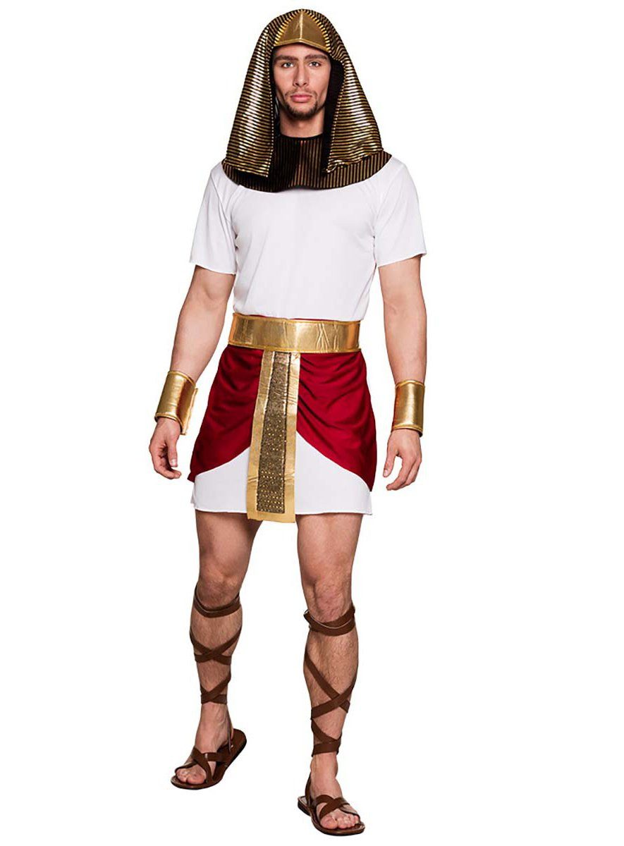 Boland Kostüm Ägyptischer Pharao Kostüm, Auch ein gottgleicher Herrscher kleidet sich an heißen Tagen legerer!