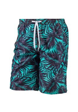 Beco Beermann Badehose BECO-Basics Schwimmshorts (1-St) in trendigem Palmen-Design