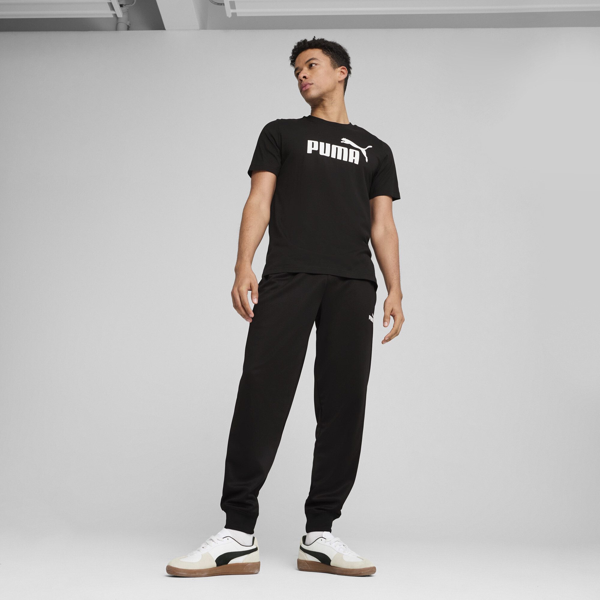 PUMA T-Shirt Essentials No. 1 Logo T-Shirt Herren – Bild 4 von 5
