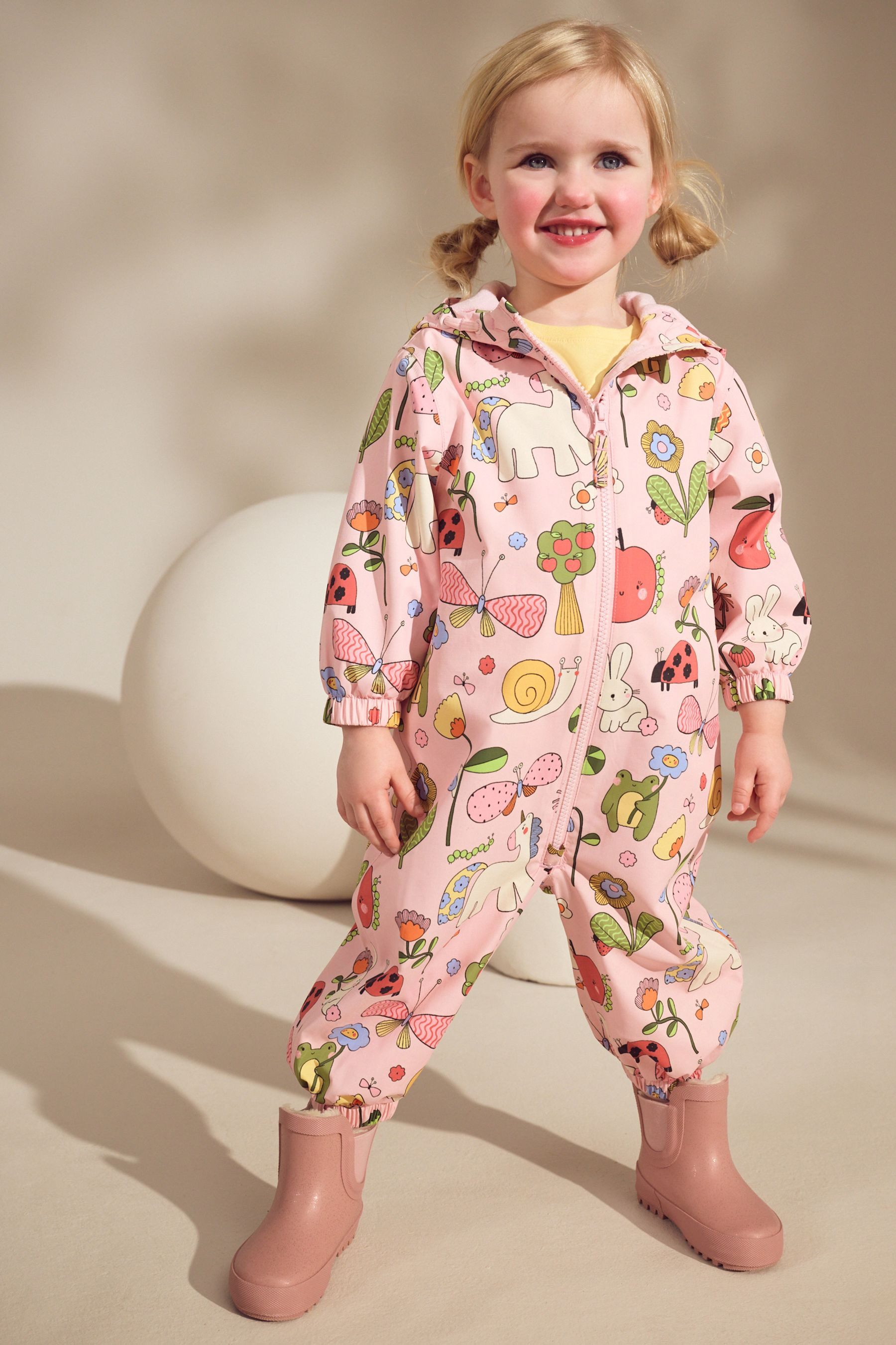 Next Regenoverall Wasserabweisender Puddlesuit mit Print günstig online kaufen
