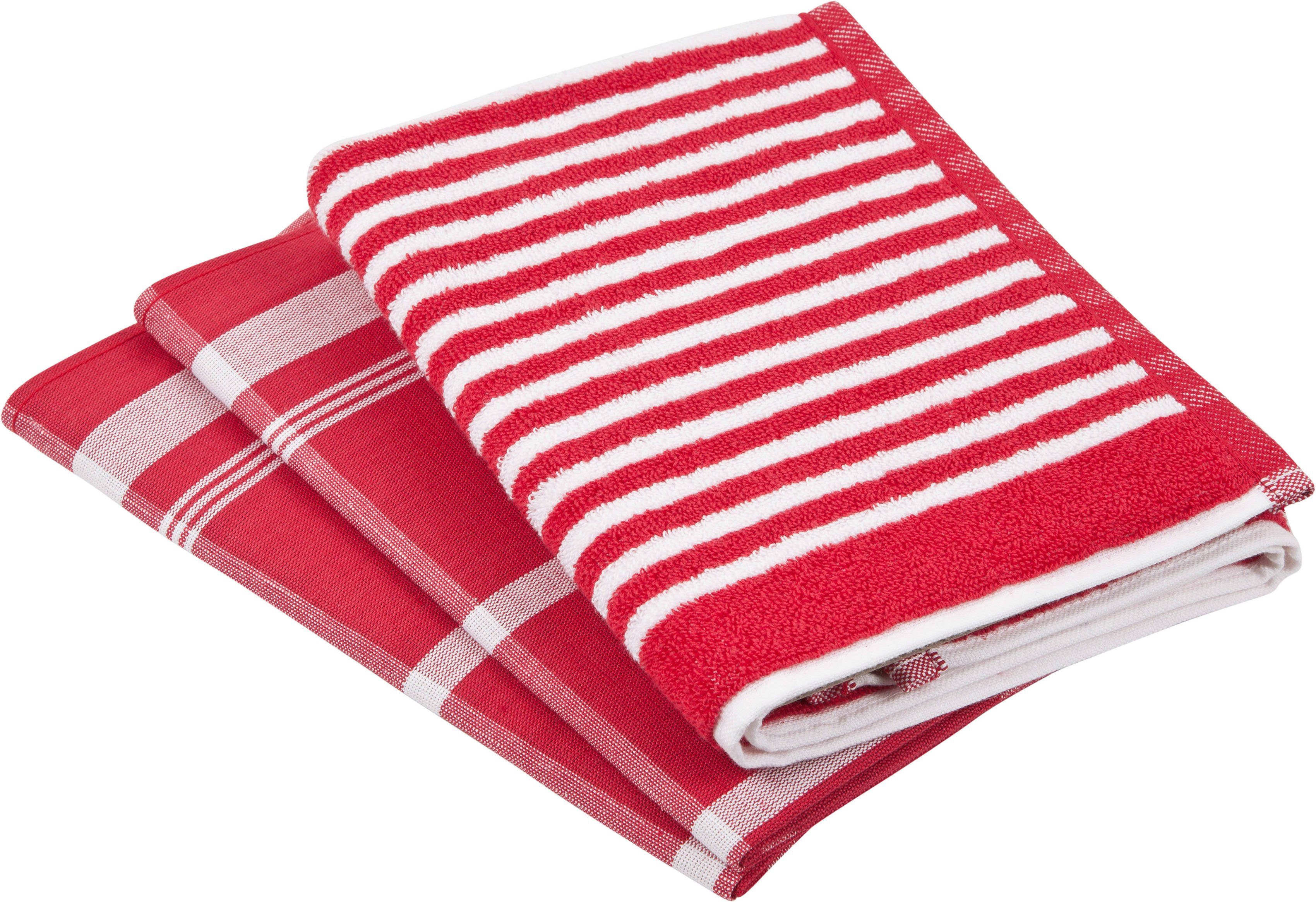 ROSS Geschirrtuch Exclusiv, (Set, 3-tlg), 1x günstig online kaufen