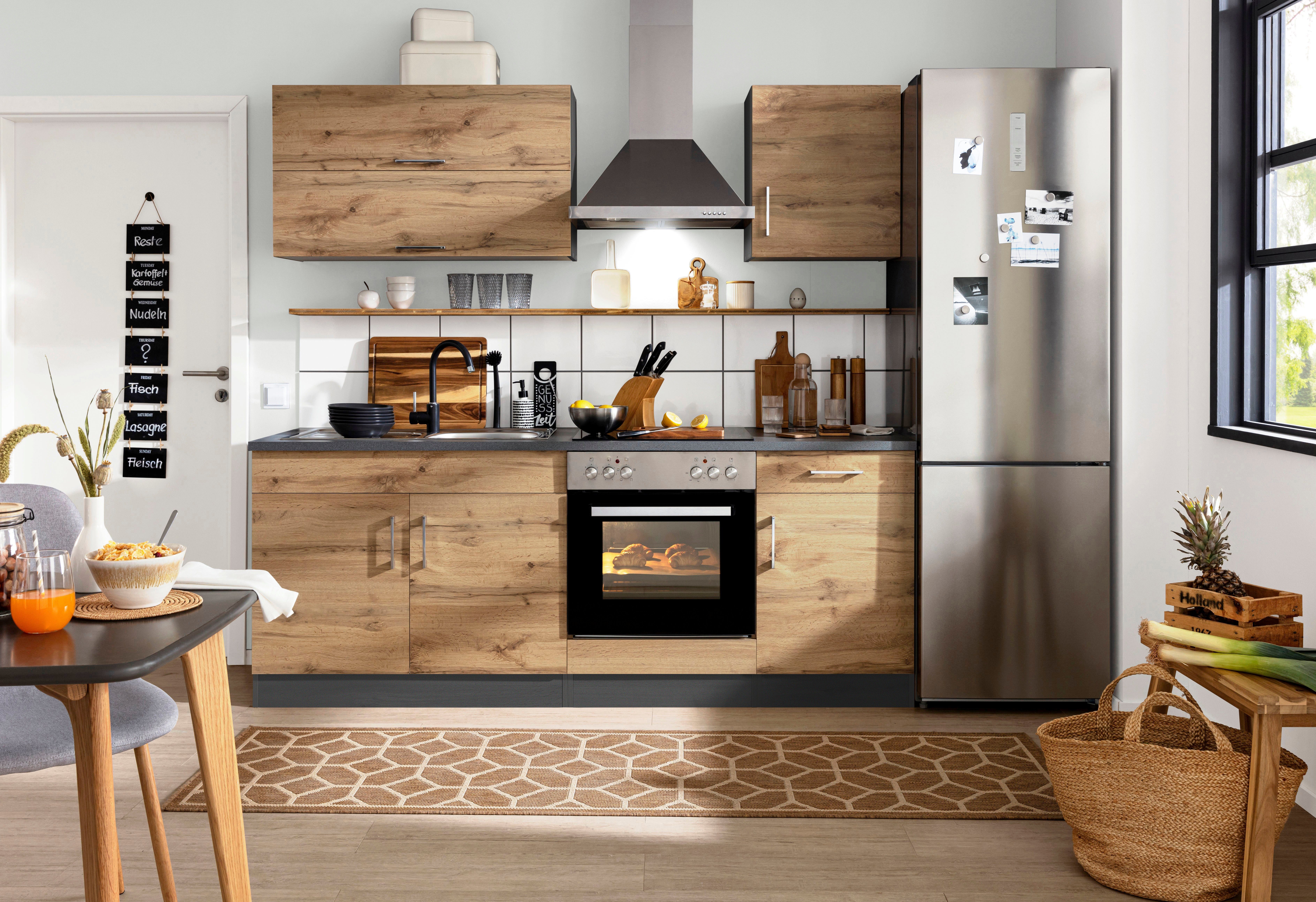 KOCHSTATION Hängeschrank KS-Colmar 50 cm, mit Metallgriff – Bild 2 von 5