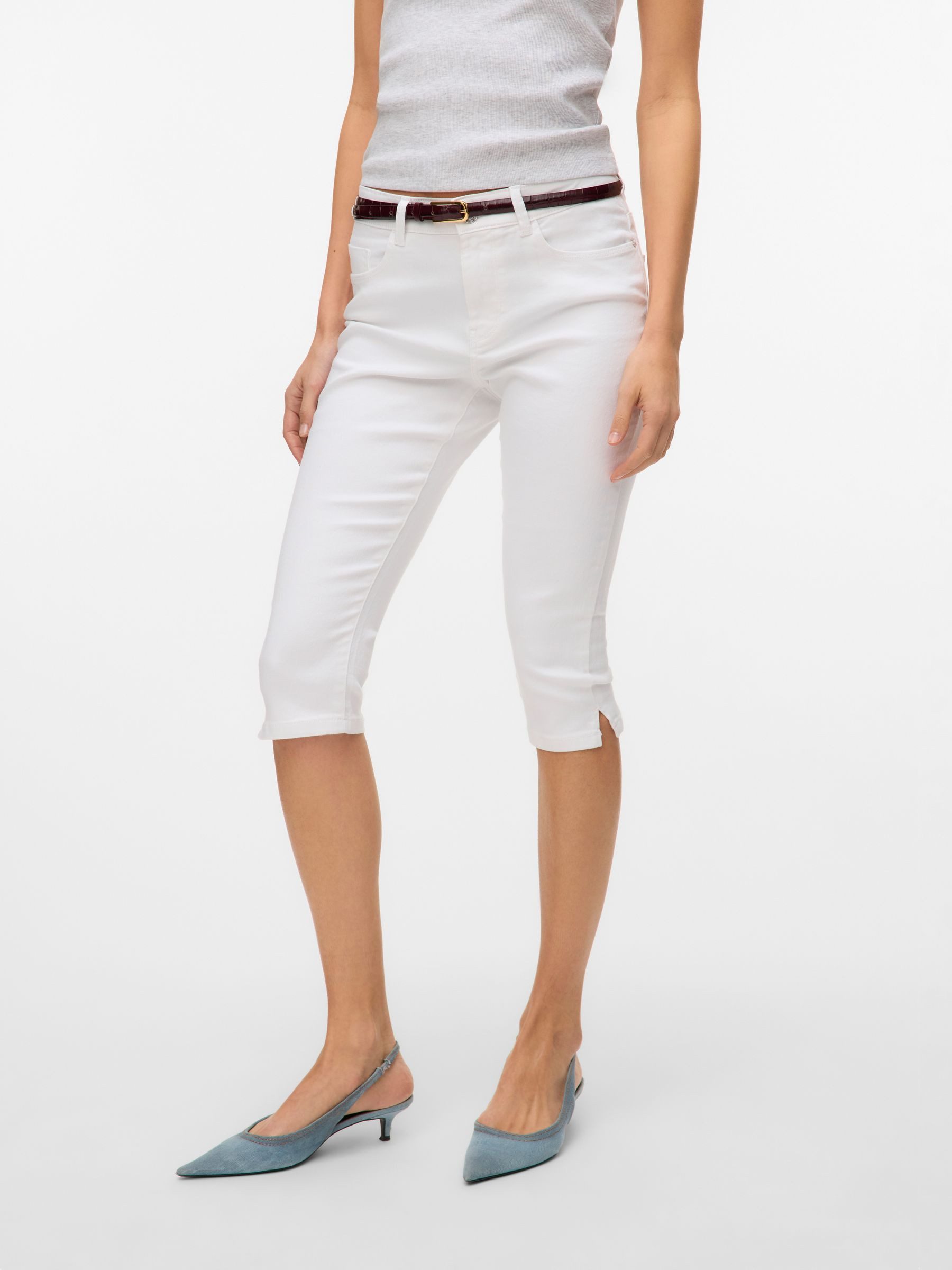 Vero Moda Caprihose Caprihose mit Five-Pocket-Design günstig online kaufen