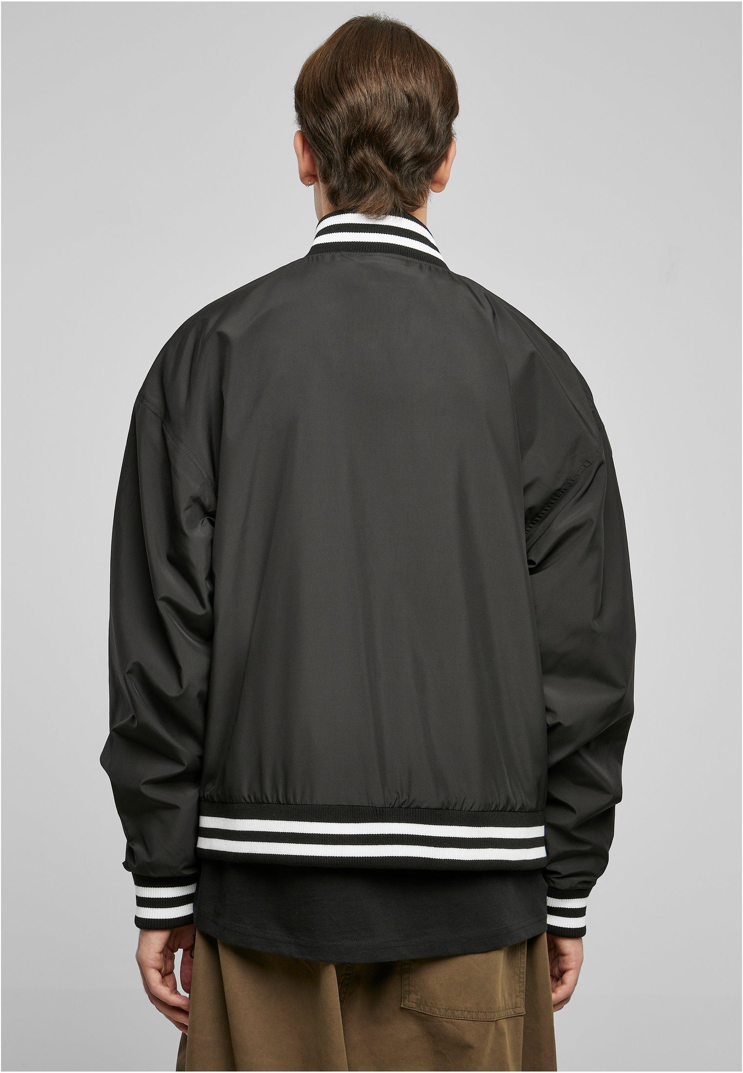 URBAN CLASSICS Light Herren Outdoorjacke (1-St) College Jacket black