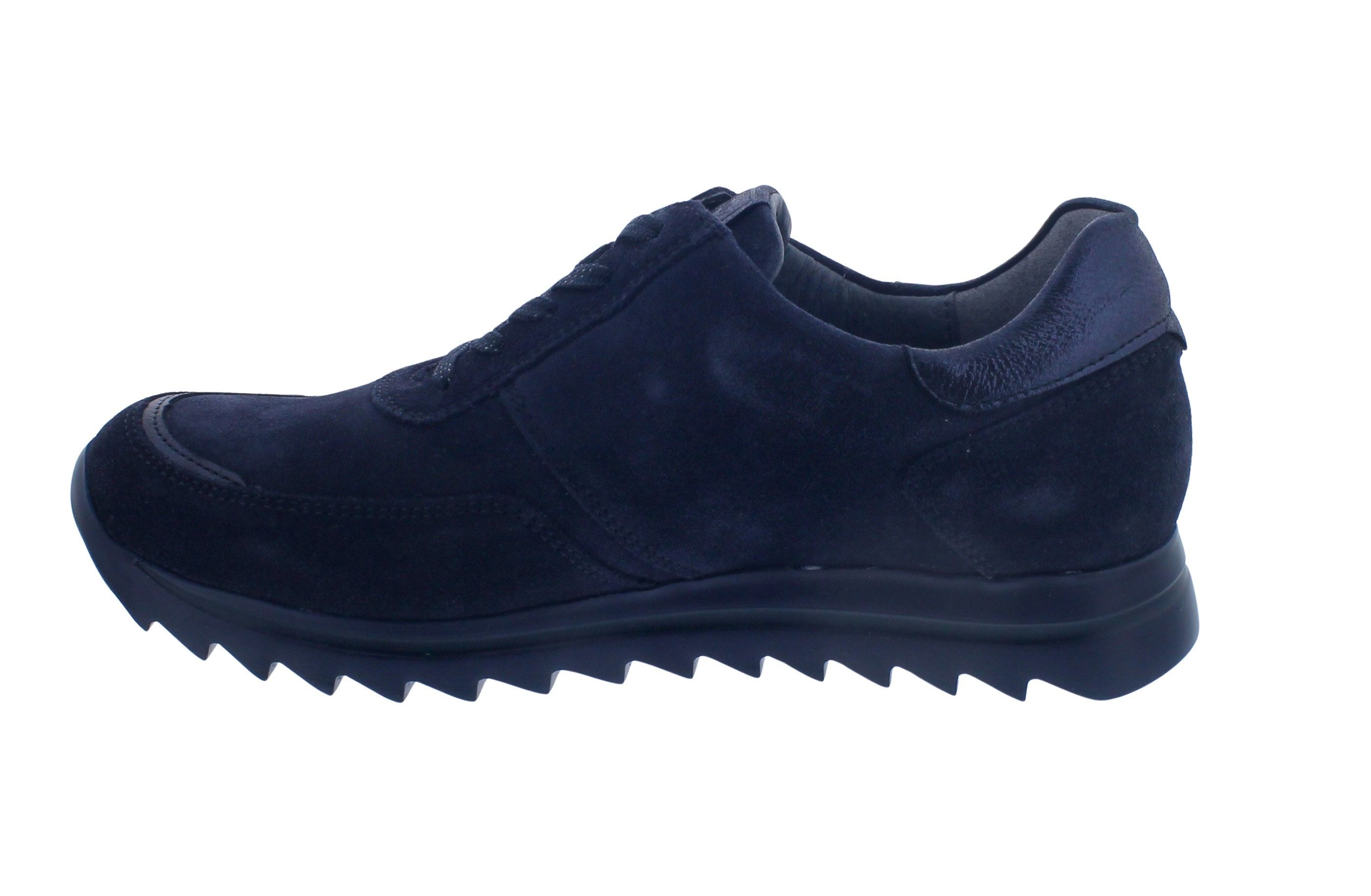 Waldläufer Waldläufer Sneaker Haiba 923023-300-194, Velourleder, Dunkelblau, Weit Schnürschuh – Bild 5 von 5