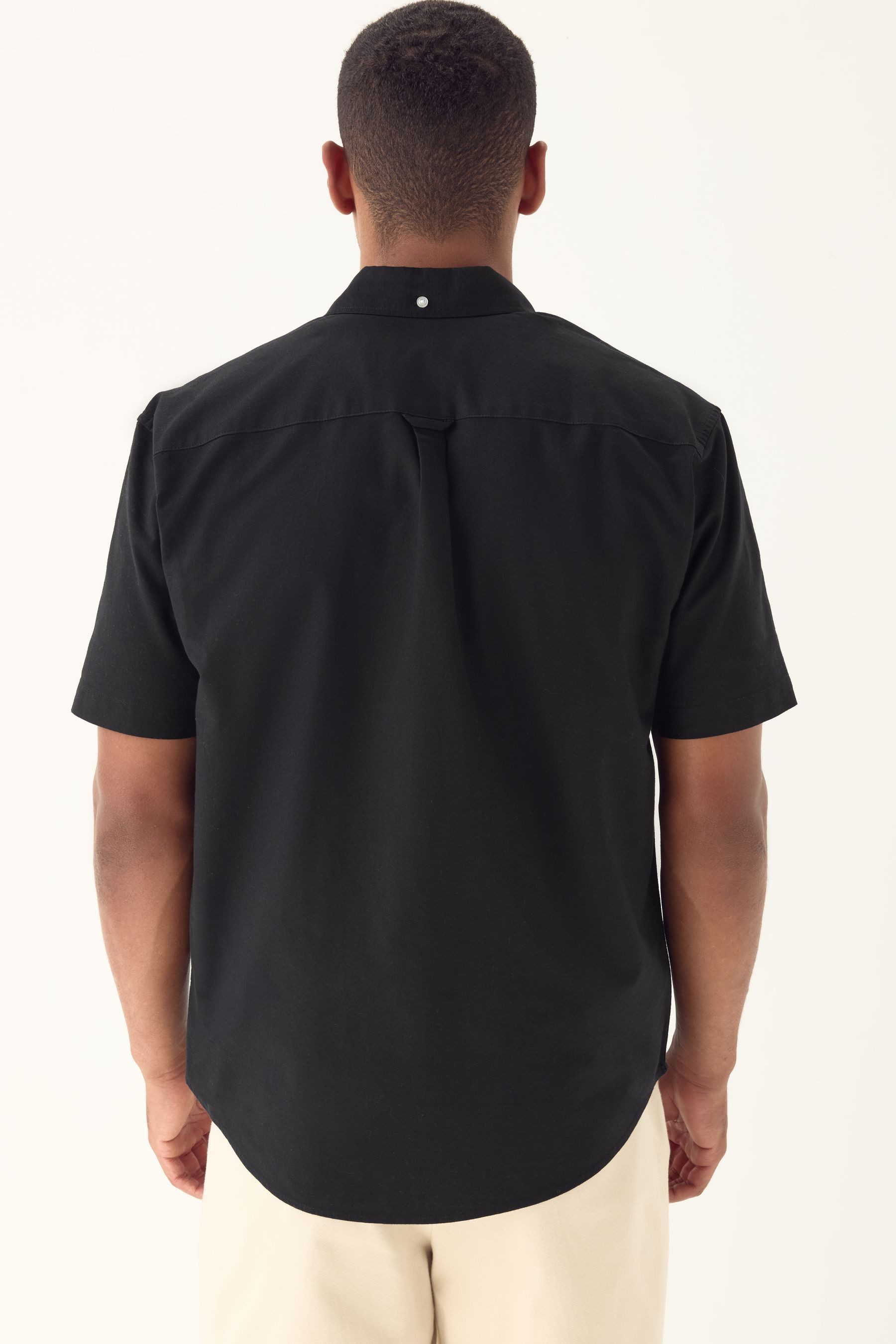 Next Kurzarmhemd Kurzärmeliges Regular Fit Oxford-Hemd (1-tlg) günstig online kaufen