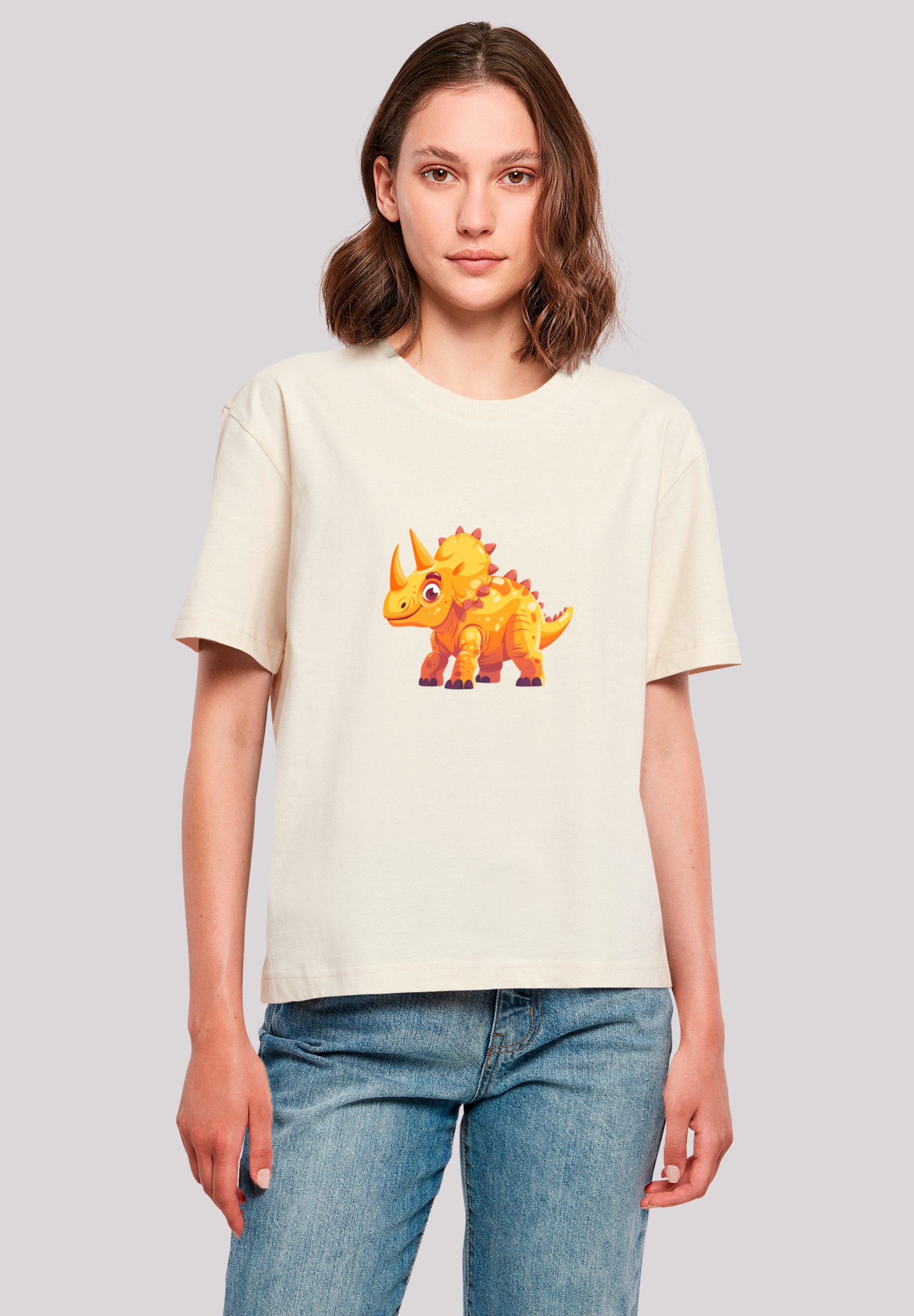 F4NT4STIC T-Shirt Süßer Triceratops Dinosaurier Premium Qualität