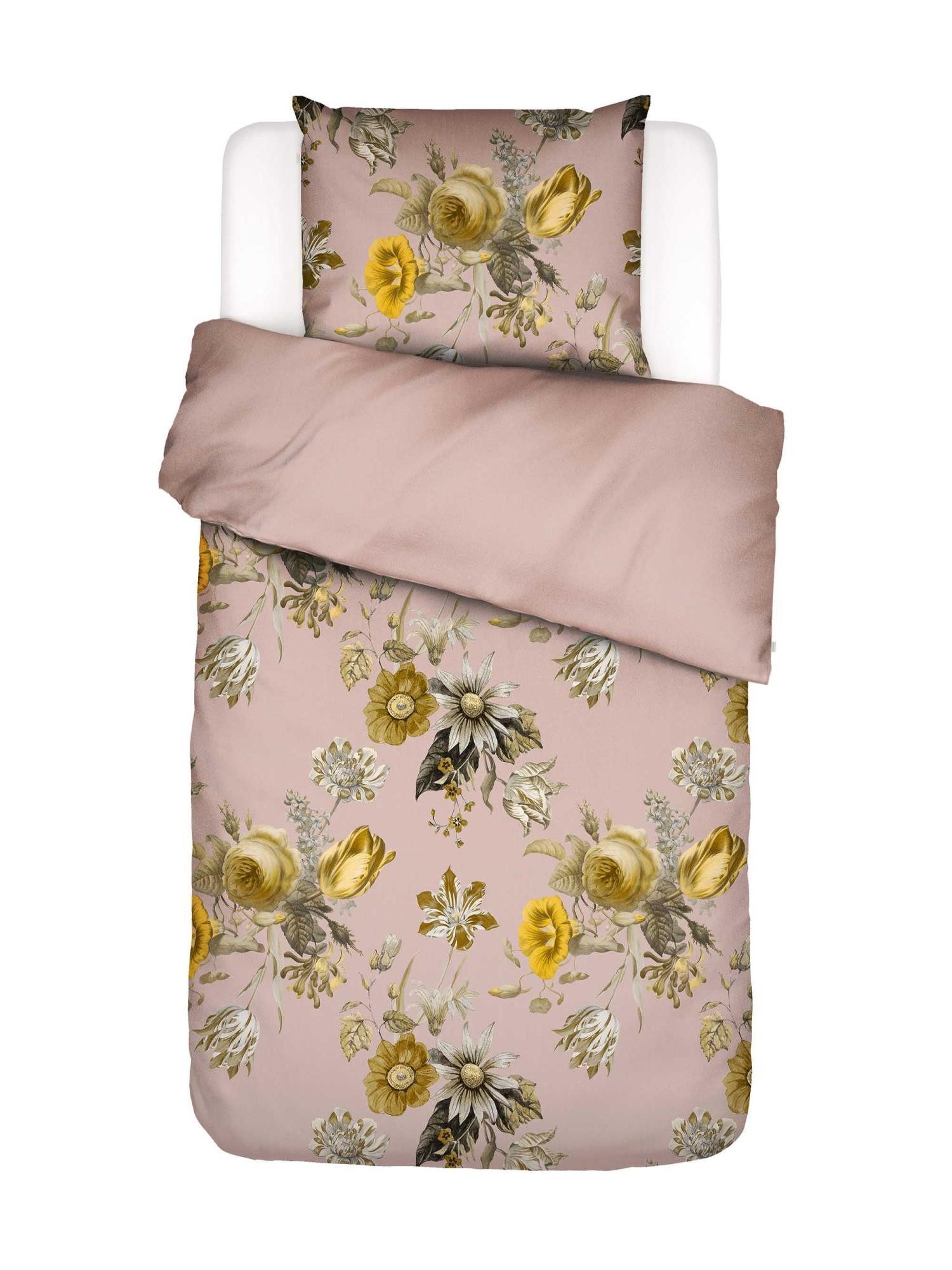 Essenza Bettwäsche Florean, Satin, 2 teilig, mit floralem Muster