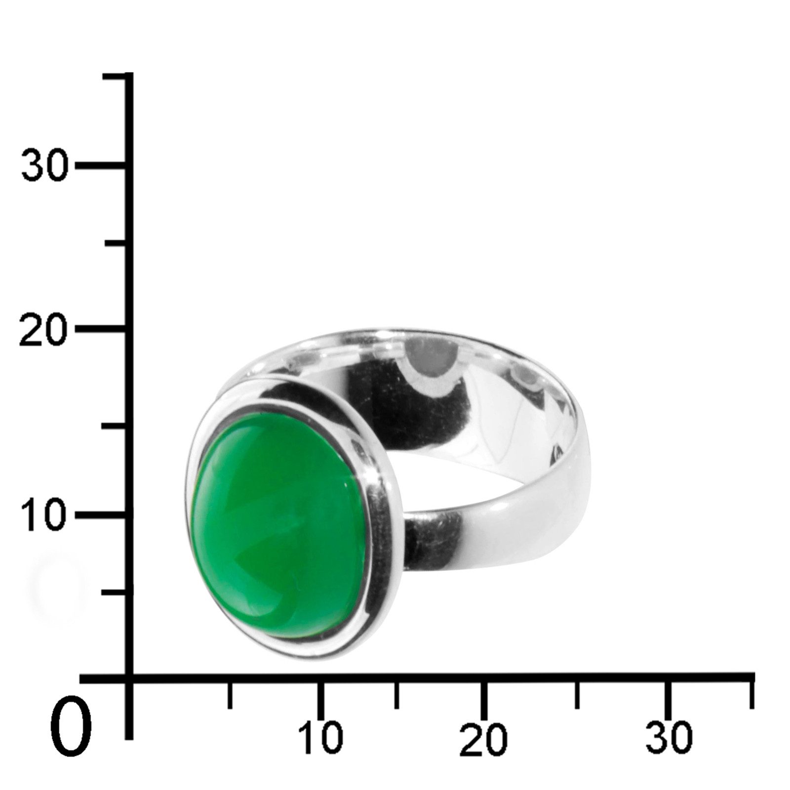 OSTSEE-SCHMUCK Fingerring Ostsee-Schmuck Ring Classic 12x10 Ring Classic 12x10 (1-tlg)