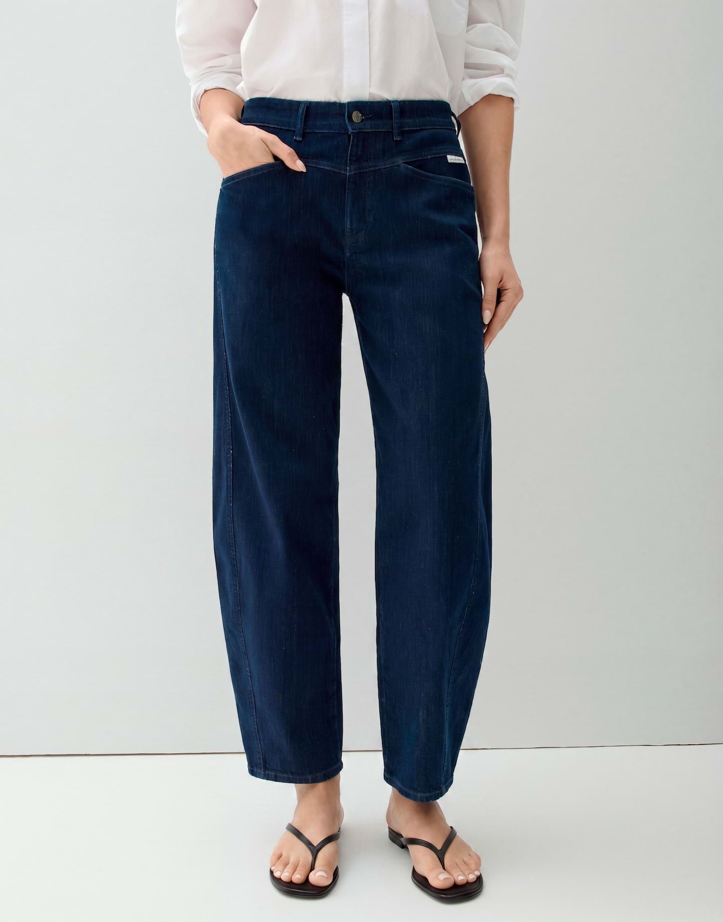 OPUS PANTS Relax-fit-Jeans Meni coupe lässige Silhouette, weiche Stretchqualität