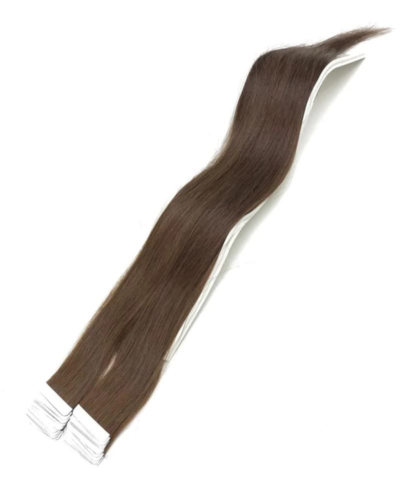 Haarwelten Deluxe Hair Extensions Echthaar-Extension Tape in Hair Echthaartapes, dunkelblond, Remy Haar für Haarextensions, 100% Echthaartresse für Extensions als Tape