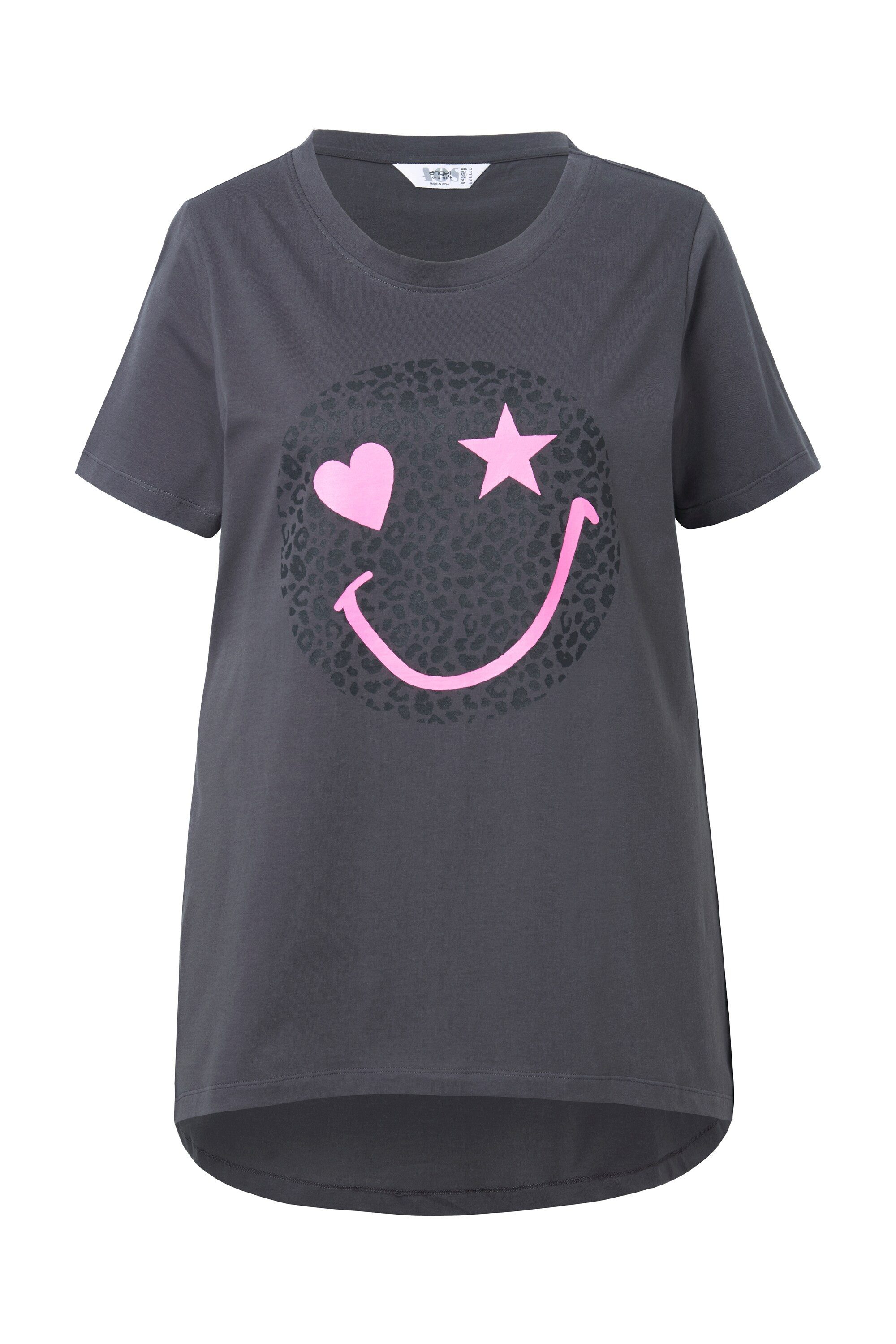 Angel of Style T-Shirt T-Shirt A-Linie Leo/Neon Smiley günstig online kaufen