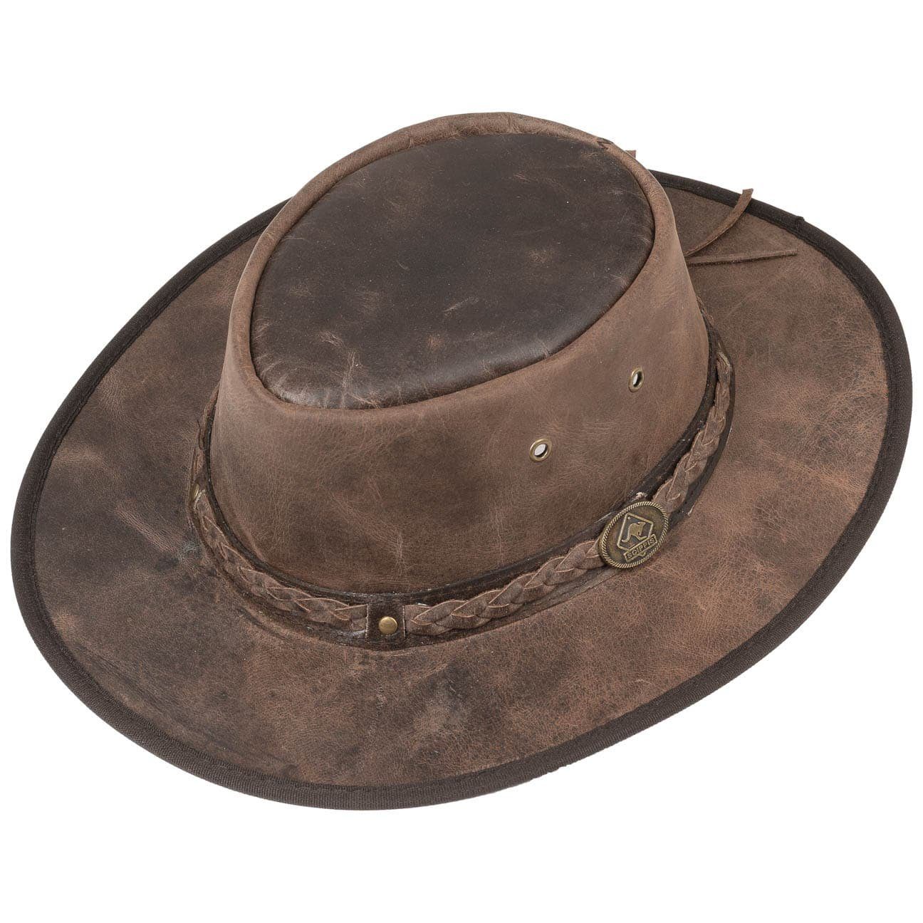 Scippis Outdoorhut (1-St) Lederhut mit Kinnband günstig online kaufen