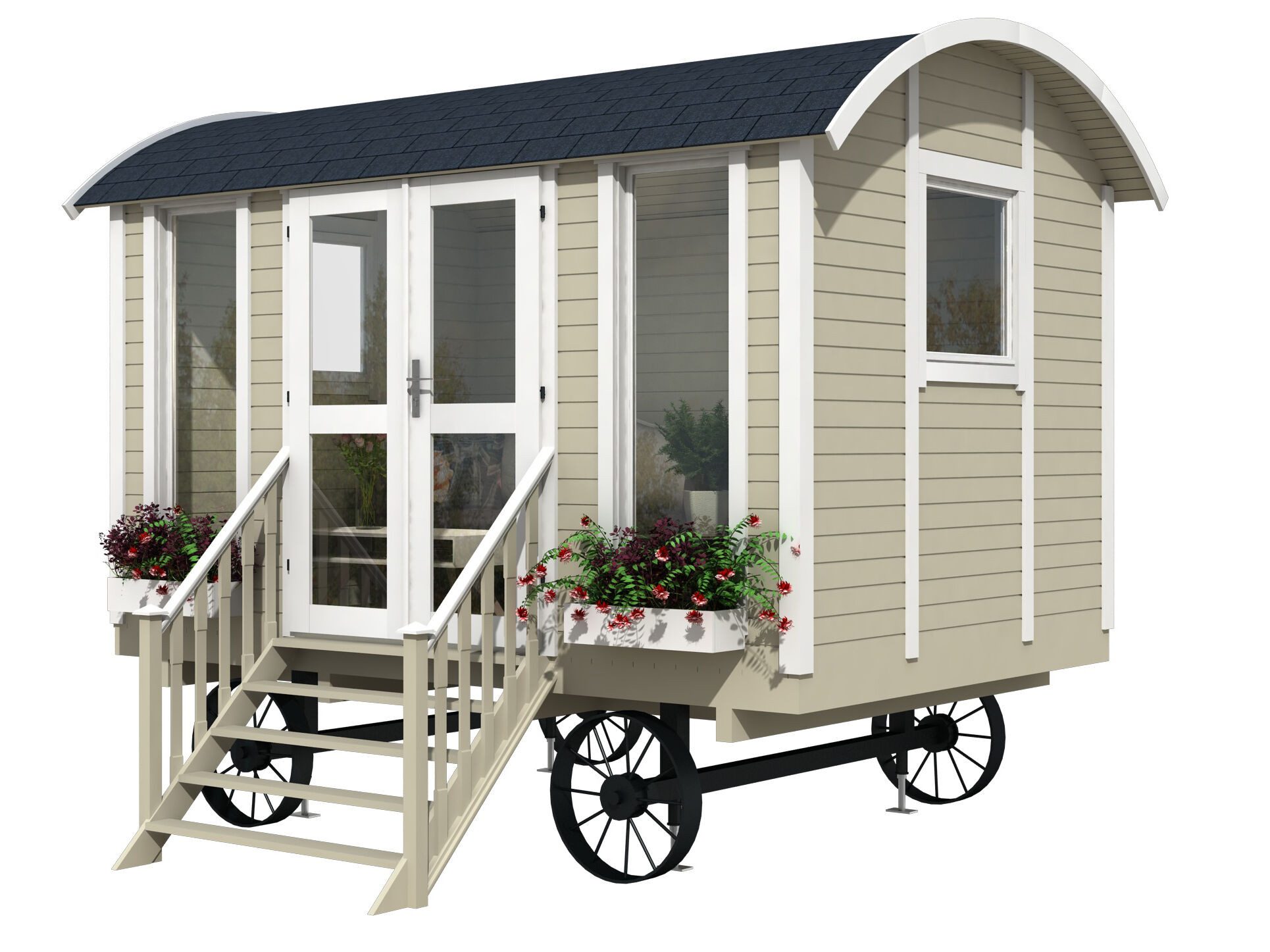 Fjordholz Gartenhaus Modern Small