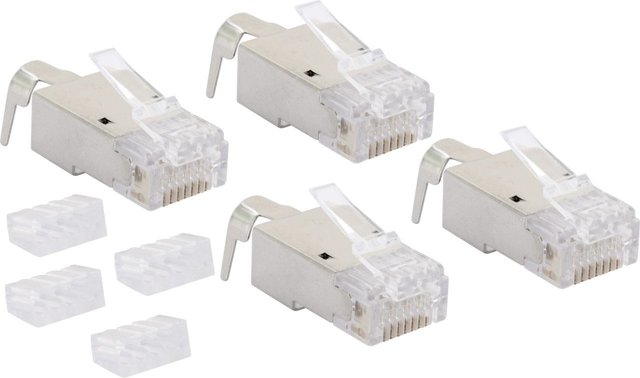 Schwaiger Schwaiger Cat 6A / Cat 7 Сетевой разъем Computer-Adapter