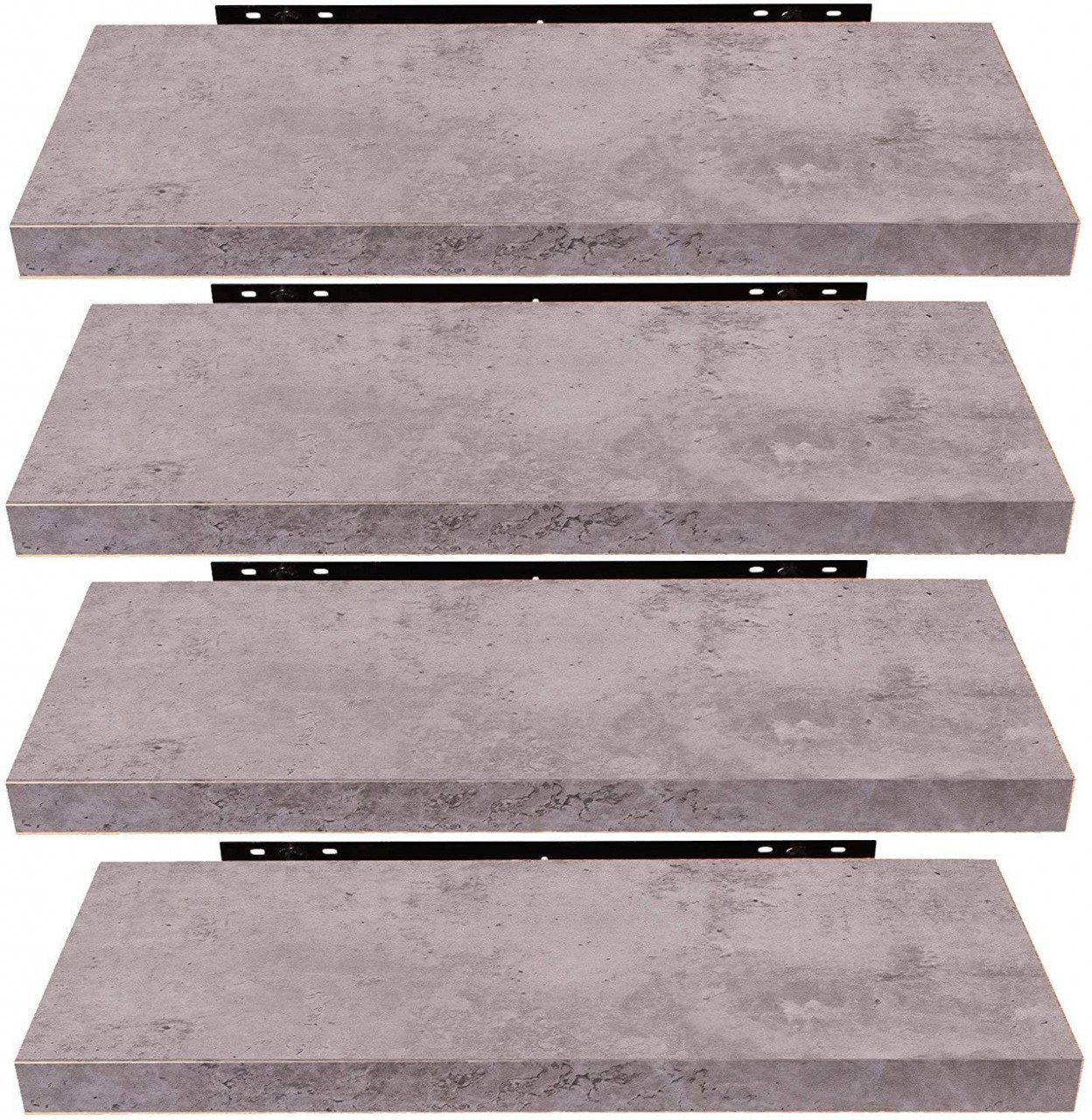 EUGAD Wandregal, 4-tlg., Holz Board Modern günstig online kaufen
