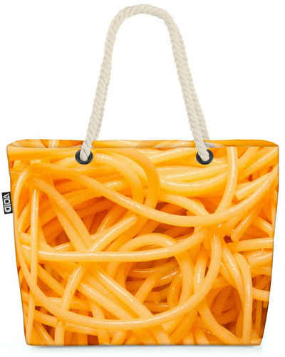 VOID Strandtasche (1-tlg), Pasta Nudeln Spaghetti Pasta Nudeln Spaghetti Buchweizen Eiernudeln k
