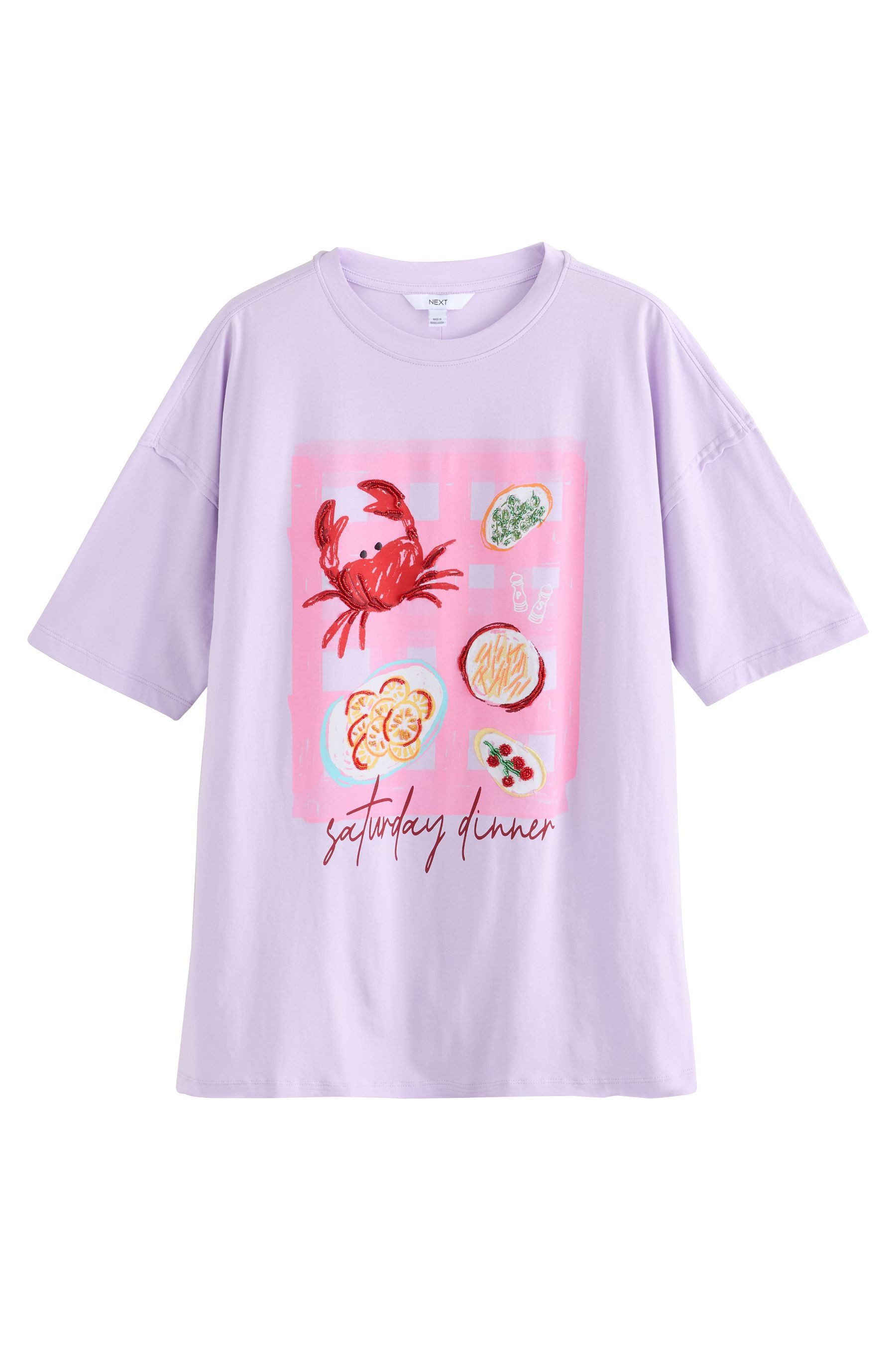 Next T-Shirt Relaxed Fit T-Shirt mit günstig online kaufen