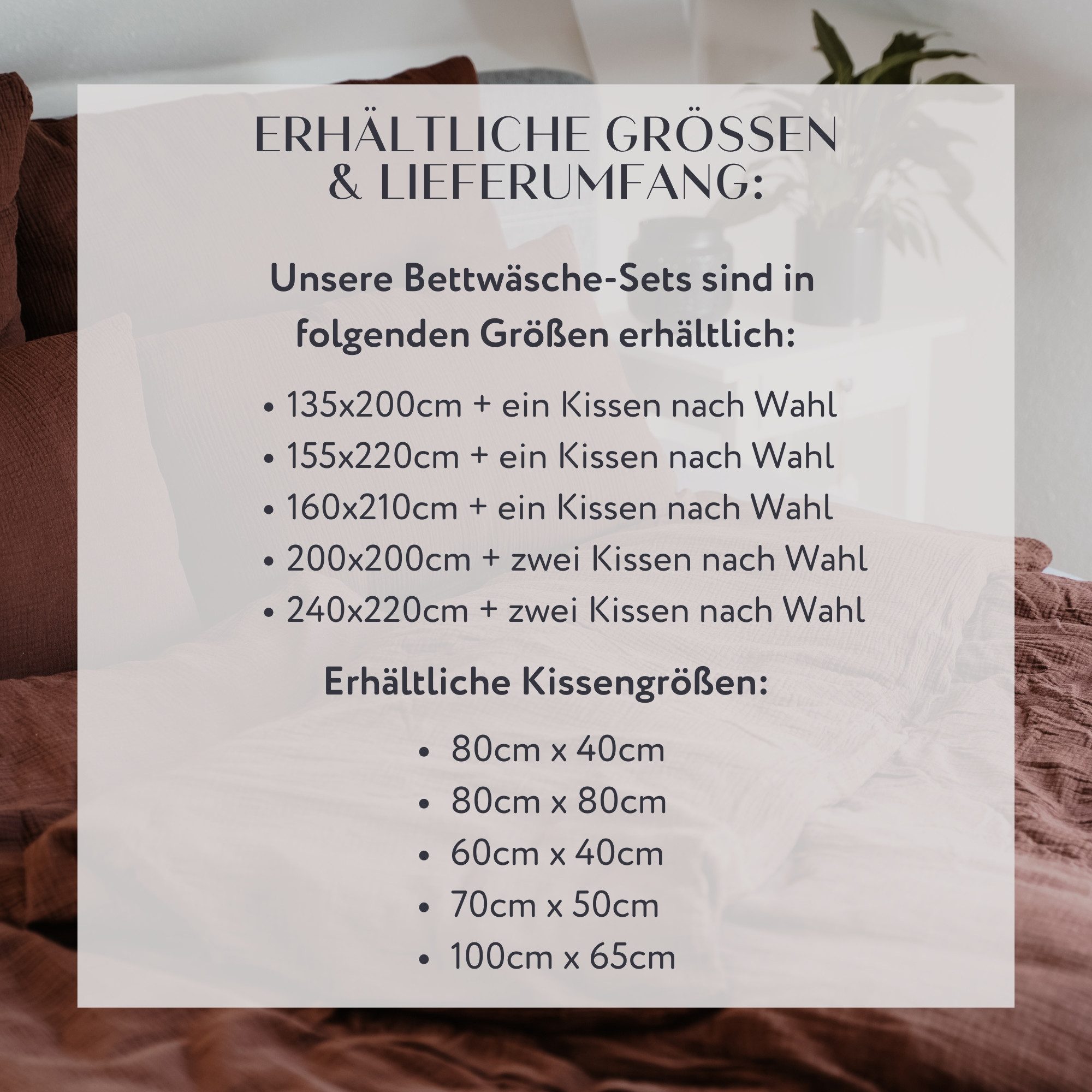 hutch&putch Kissenbezug Musselin Kopfkissenbezug - Kissenhülle günstig online kaufen