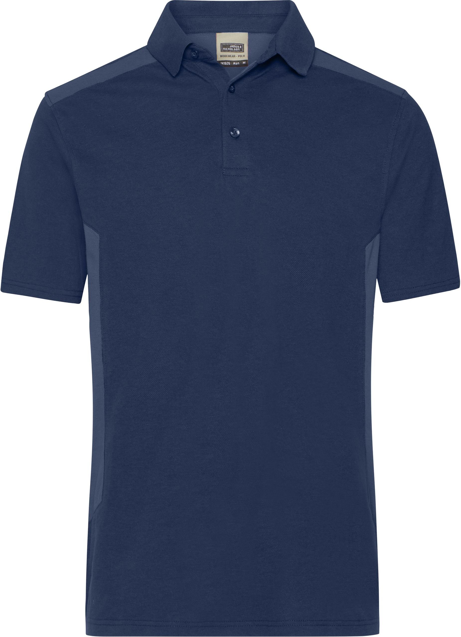 James & Nicholson Poloshirt Workwear - Herren Strong navy/navy Polo