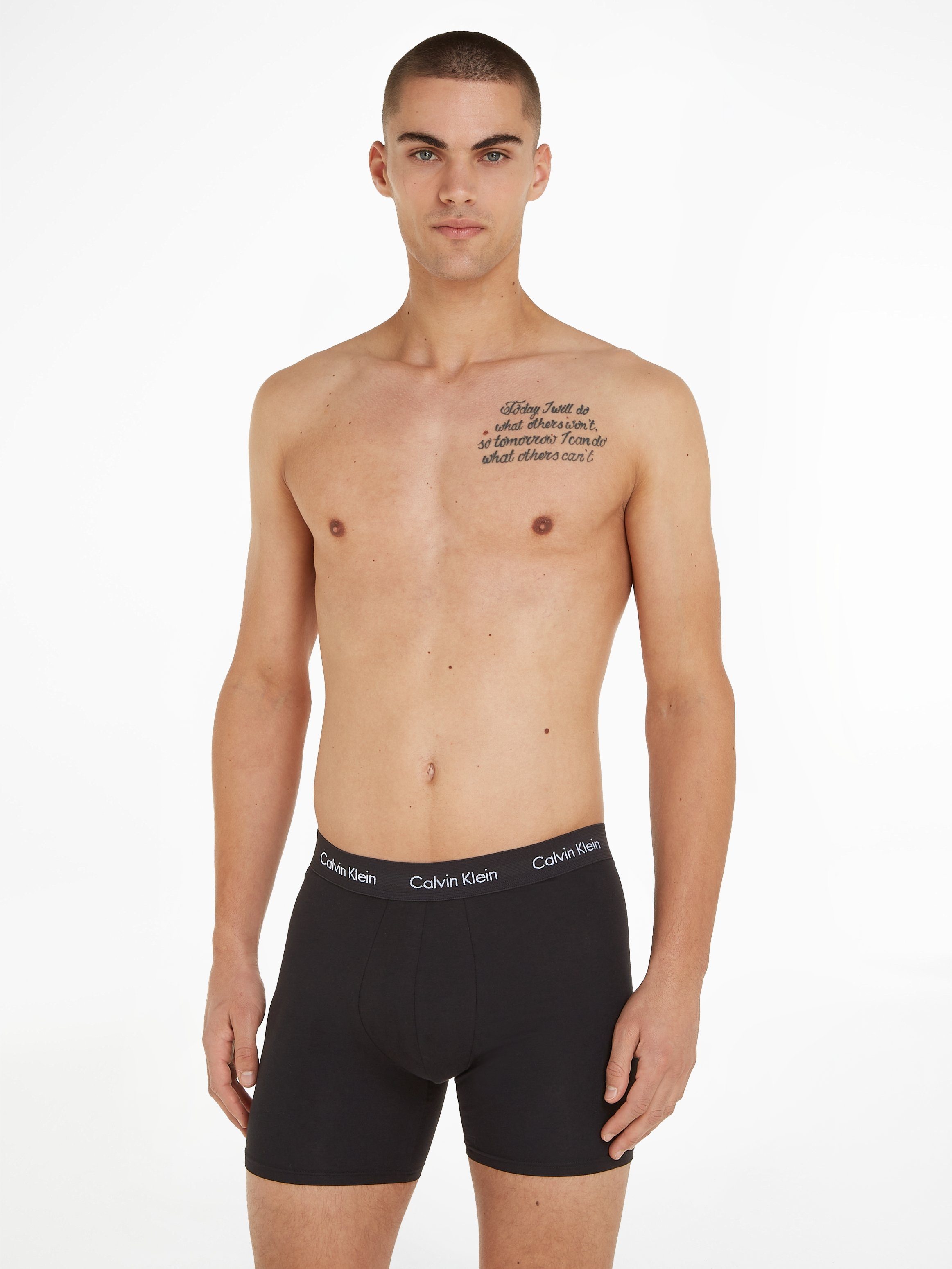 Calvin Klein Underwear Boxer BRIEF 3 PACK (3-St) mit längerem Bein günstig online kaufen