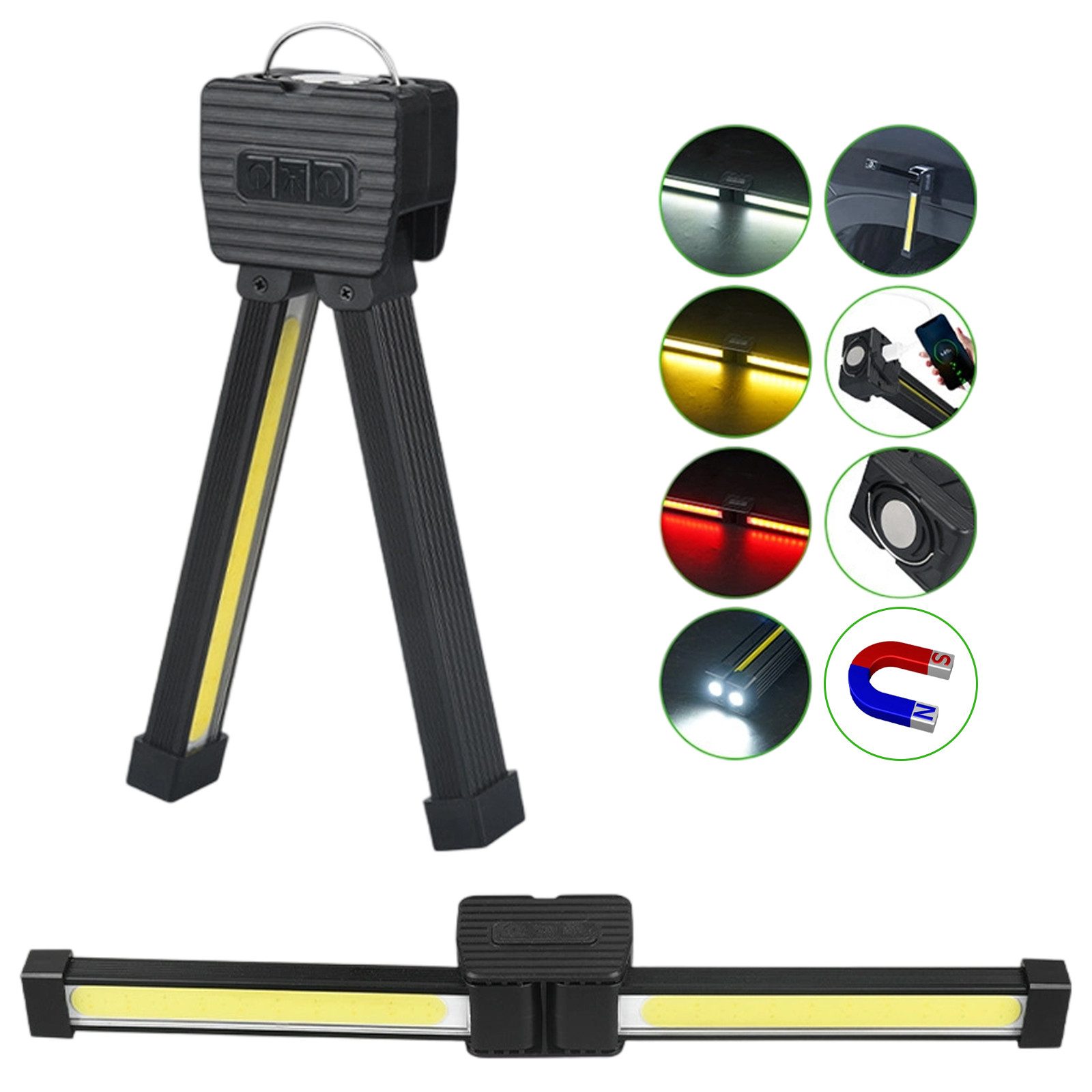 MODFU LED Arbeitsleuchte Fitnesslampe Tragbare Taschenlampe günstig online kaufen