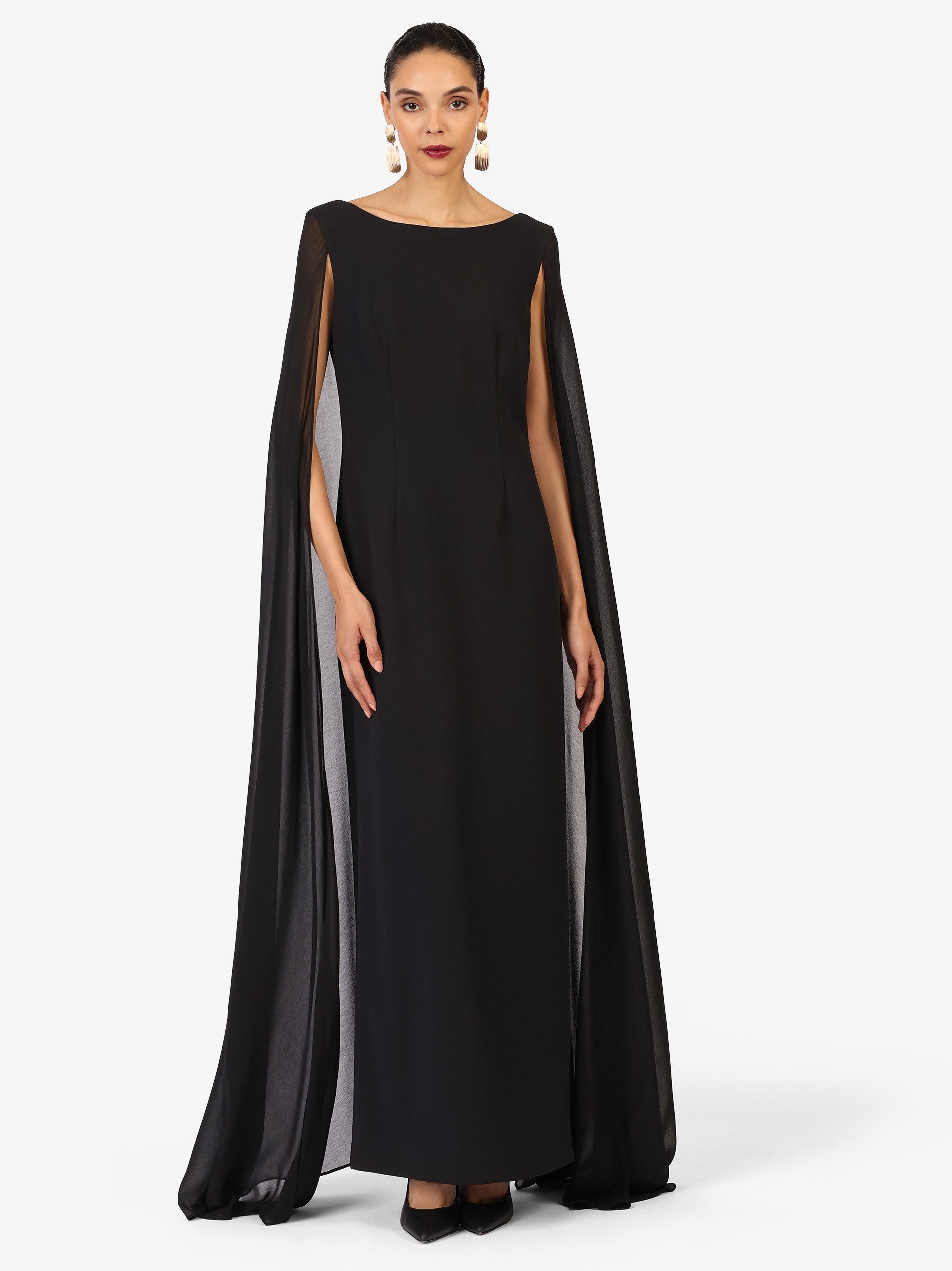Kraimod Abendkleid mit Rundhalsausschnitt